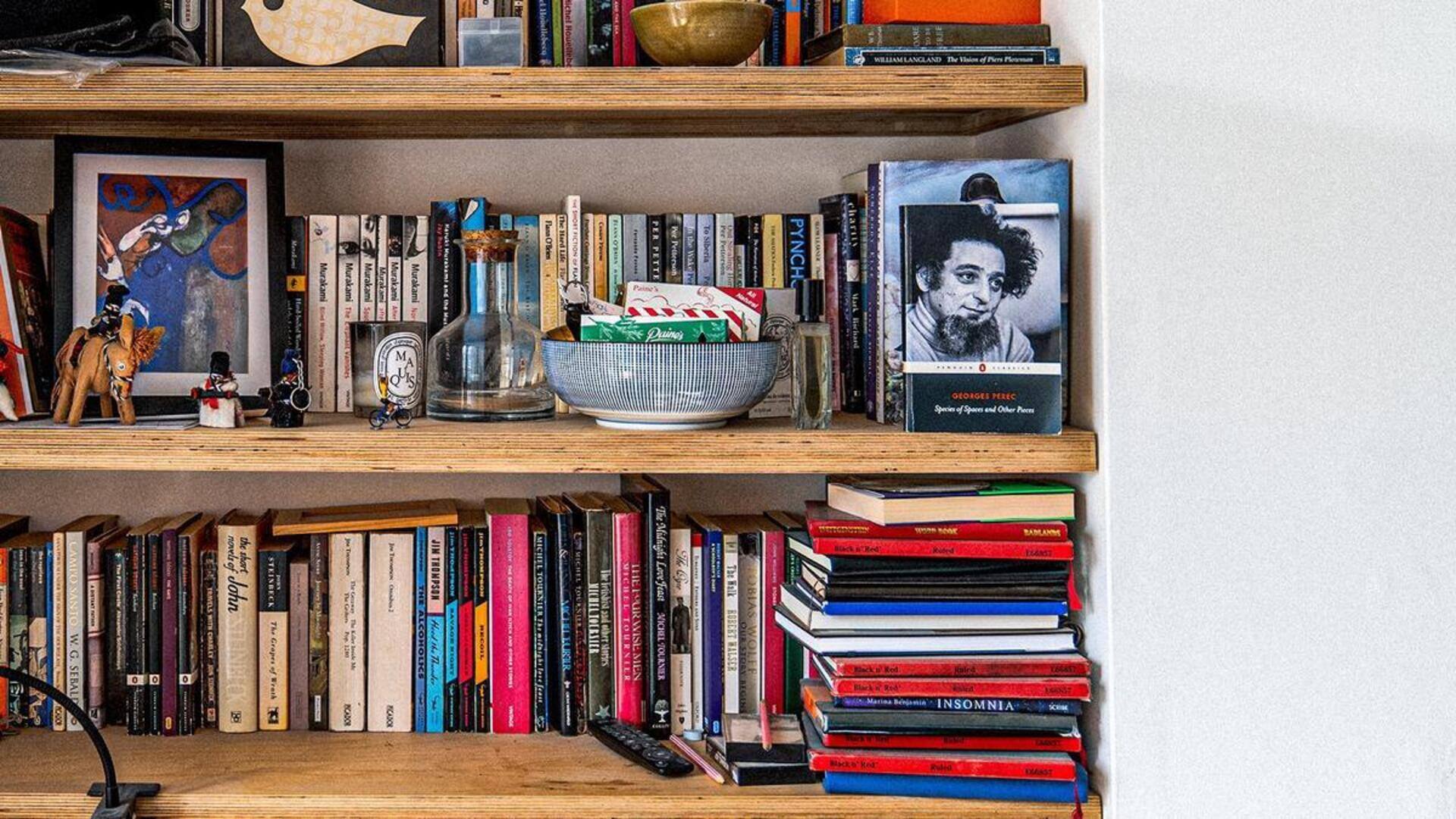 How to revamp your bookshelves