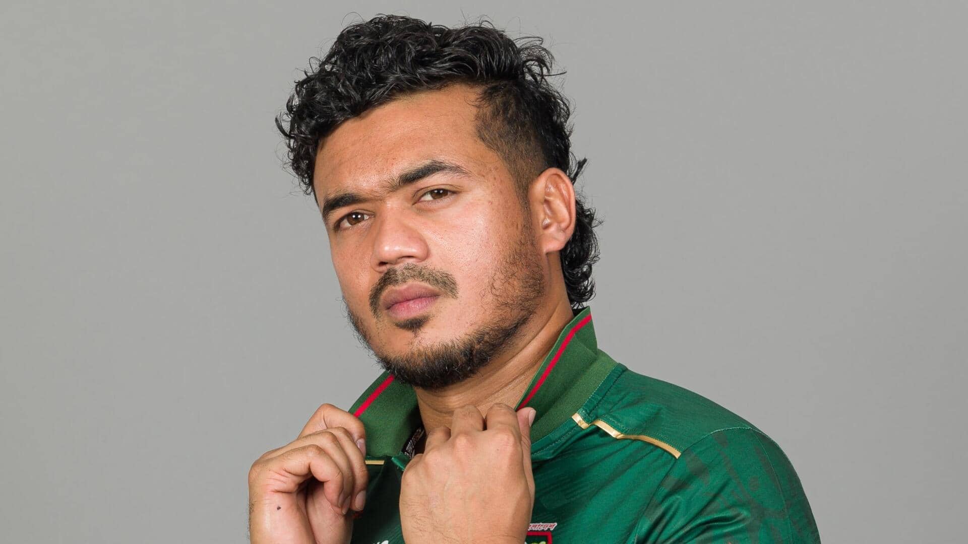 Taskin Ahmed floors Pakistan, claims his 7th four-fer in ODIs