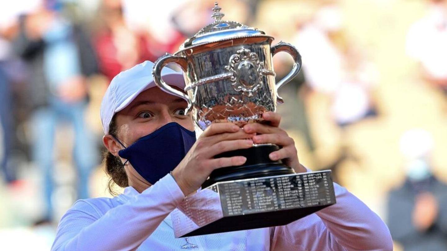 Records scripted by Swiatek after winning the 2020 French Open Records scripted by Swiatek after winning the 2020 French Open