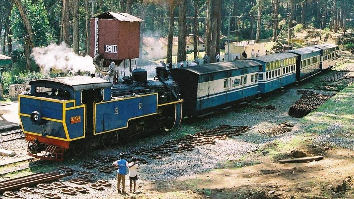 Enjoy a joyride aboard the Nilgiri Mountain Railway Enjoy a joyride aboard the Nilgiri Mountain Railway