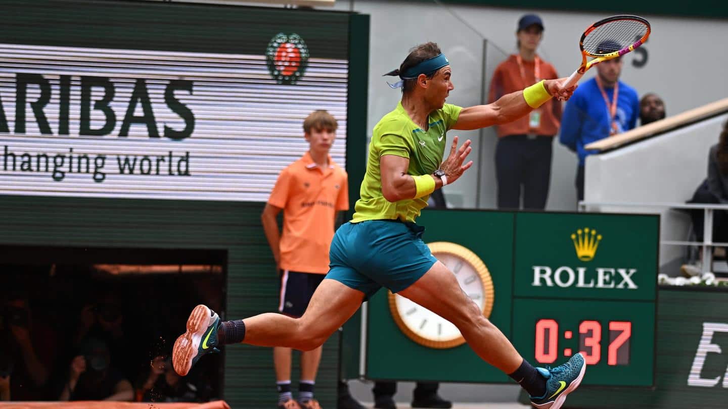 Rafael Nadal wins the 2022 French Open title: Records broken