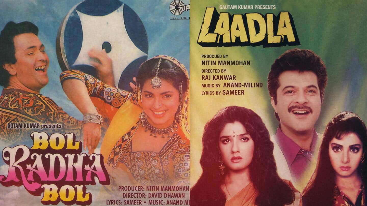 'Bol Radha Bol,' 'Laadla': 5 best films of Nitin Manmohan
