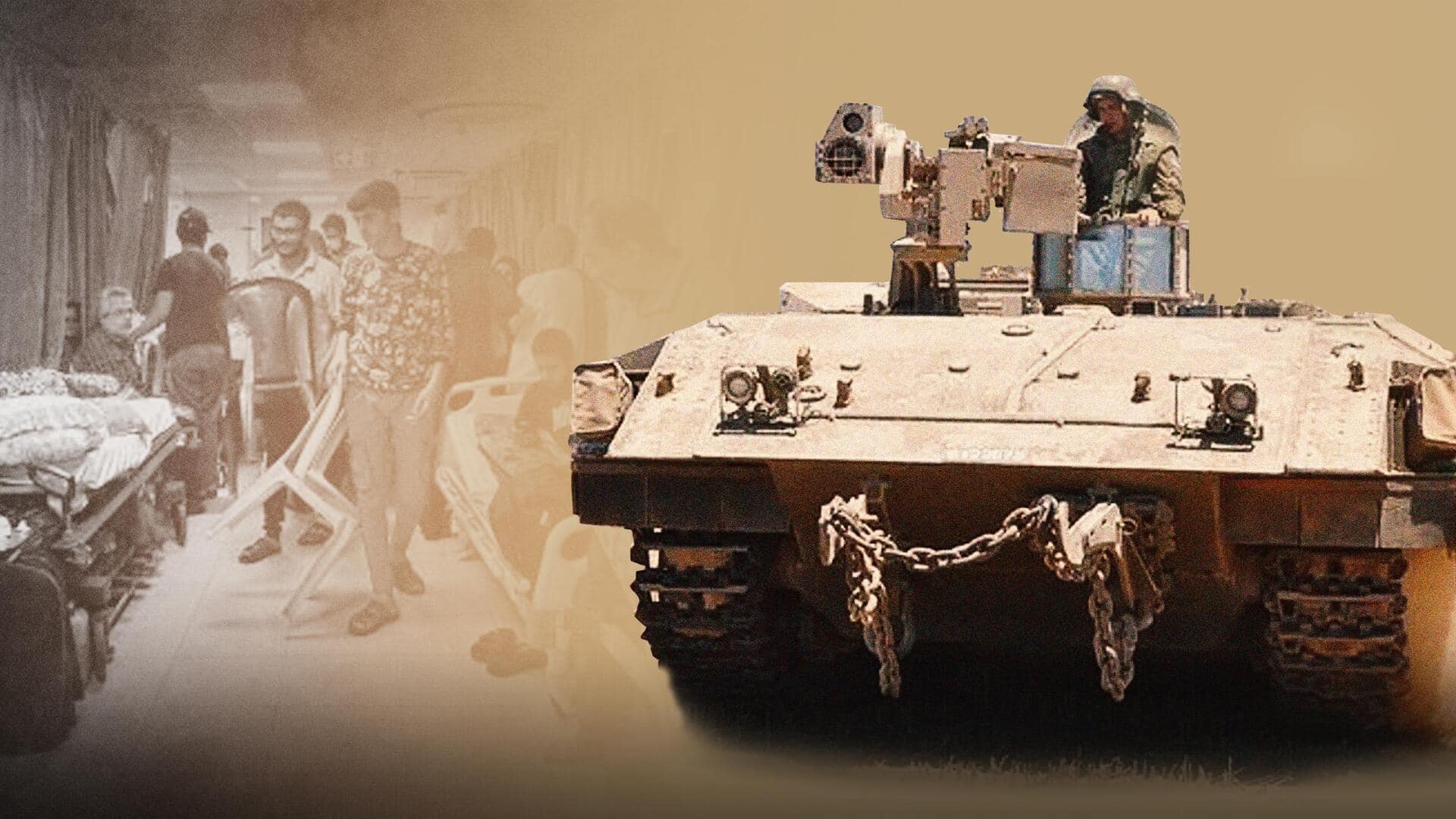 Israel tanks enter Gaza's Al-Shifa Hospital, patients stranded
