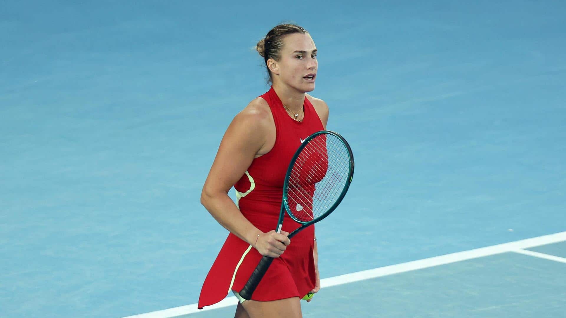 Aryna Sabalenka wins the Australian Open women's singles title: Stats
