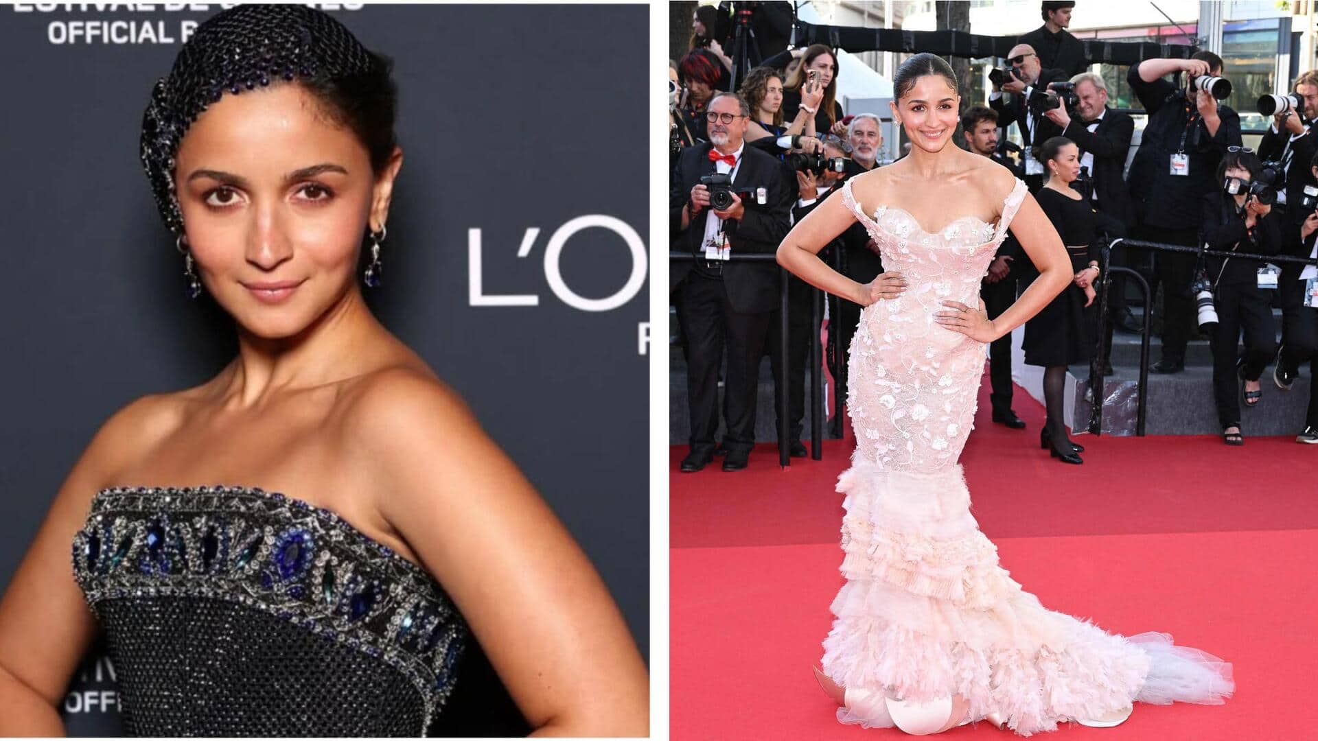 Schiaparelli gown, dazzling Armani dress: Alia turns heads at Cannes Schiaparelli gown, dazzling Armani dress: Alia turns heads at Cannes