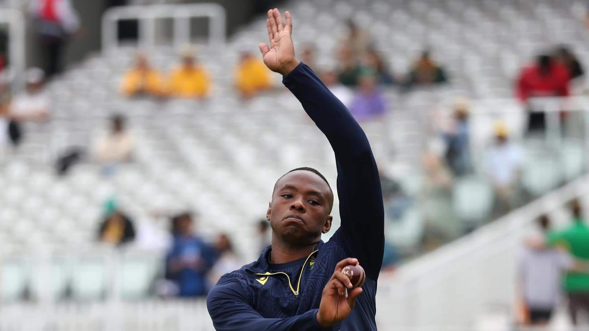 Kagiso Rabada dismisses Usman Khawaja for 6th time in Tests Kagiso Rabada dismisses Usman Khawaja for 6th time in Tests