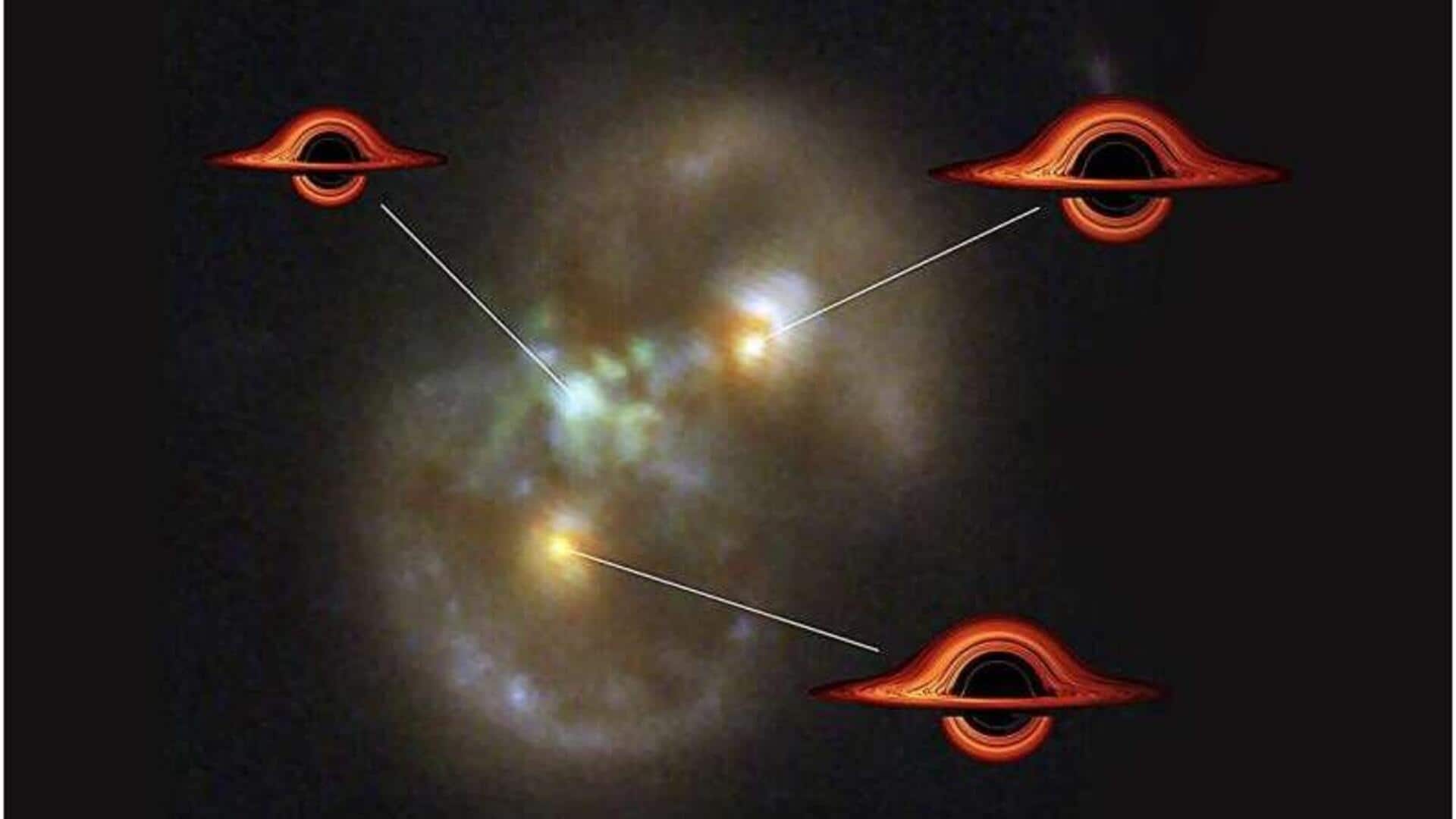 Watch: Supermassive black hole found in an 'Infinity' galaxy Watch: Supermassive black hole found in an 'Infinity' galaxy