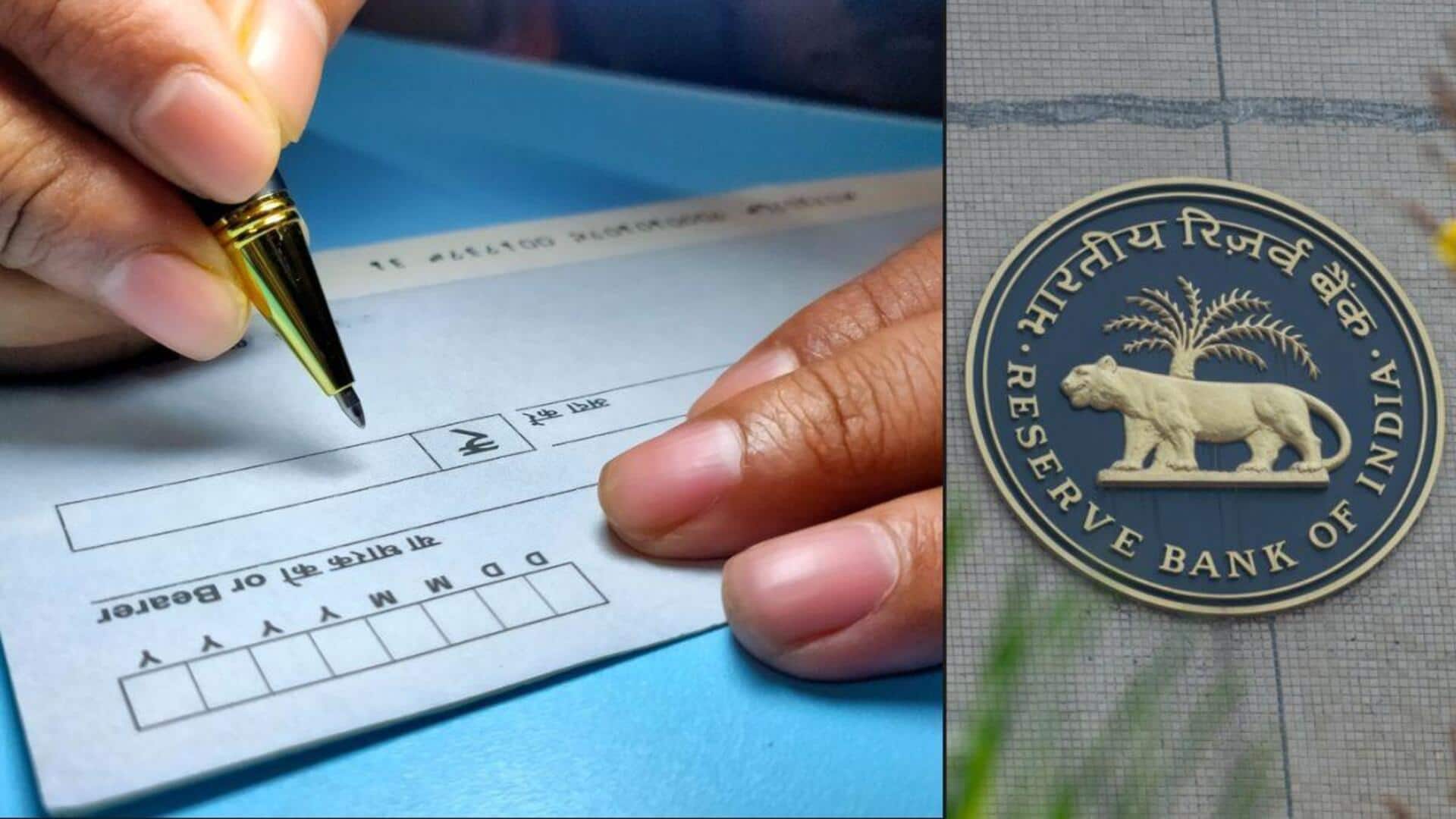India: Cheque clearing to be done in hours starting tomorrow