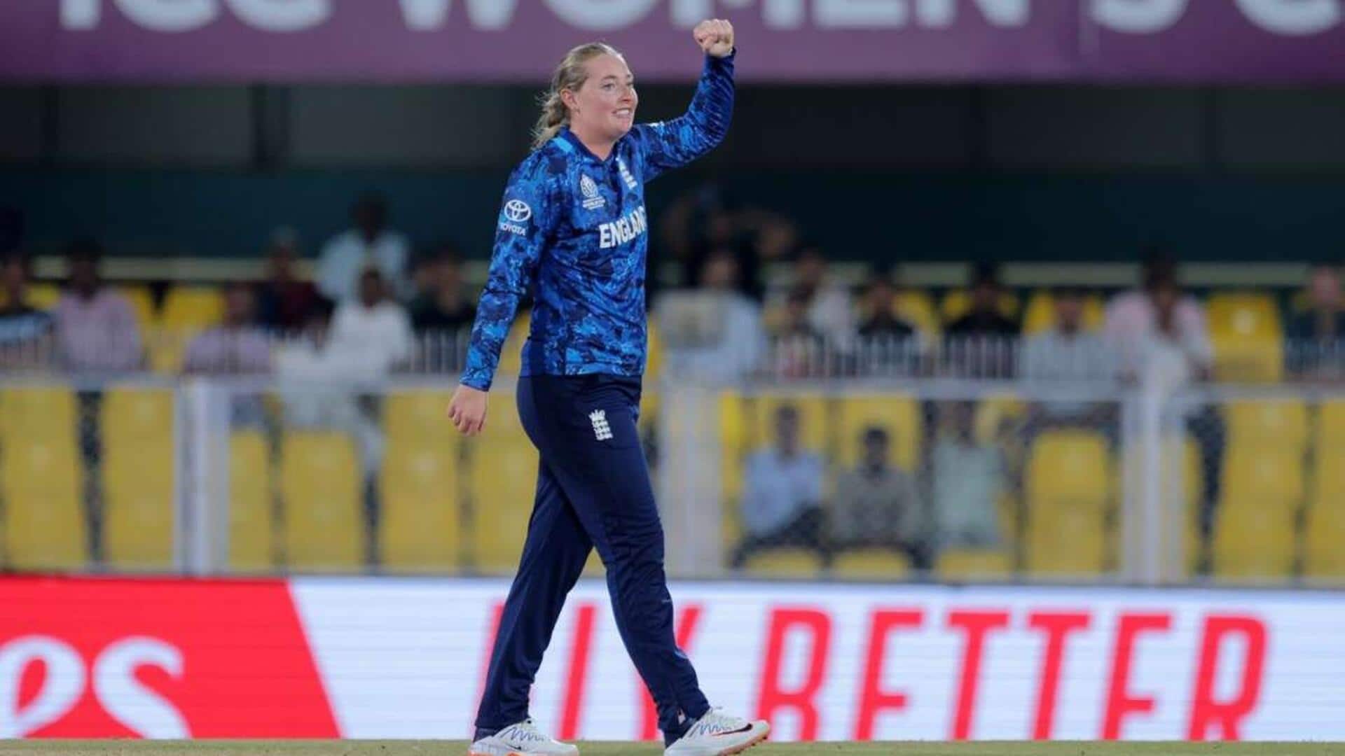 Sophie Ecclestone owns third-most wickets for England in WODIs