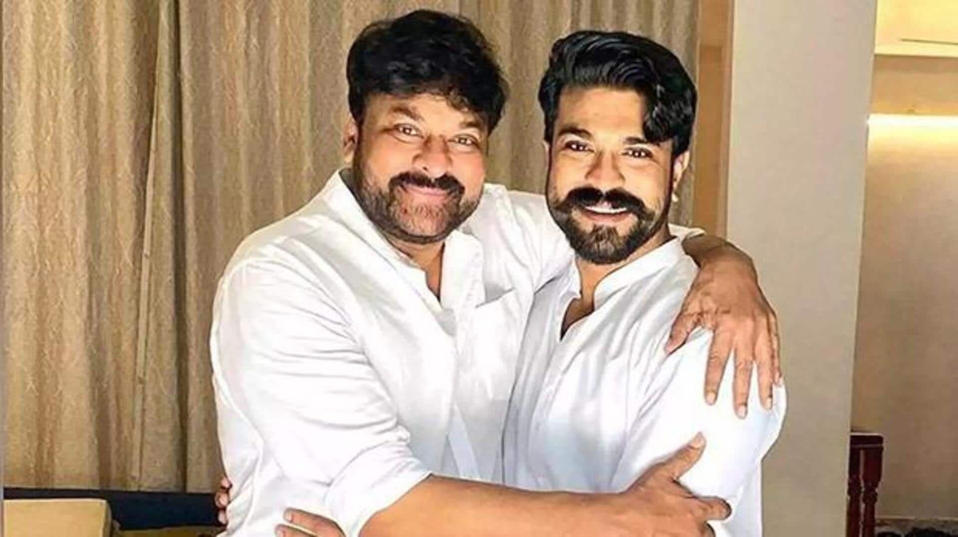 'Peddi': Chiranjeevi gushes about son's film, leaks dialogue