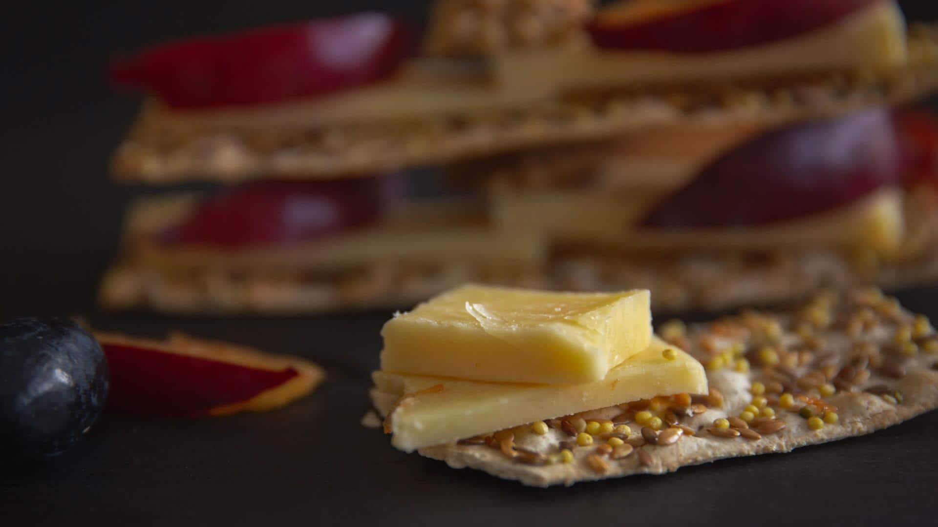 Make snack time healthier with spiced buckwheat thins