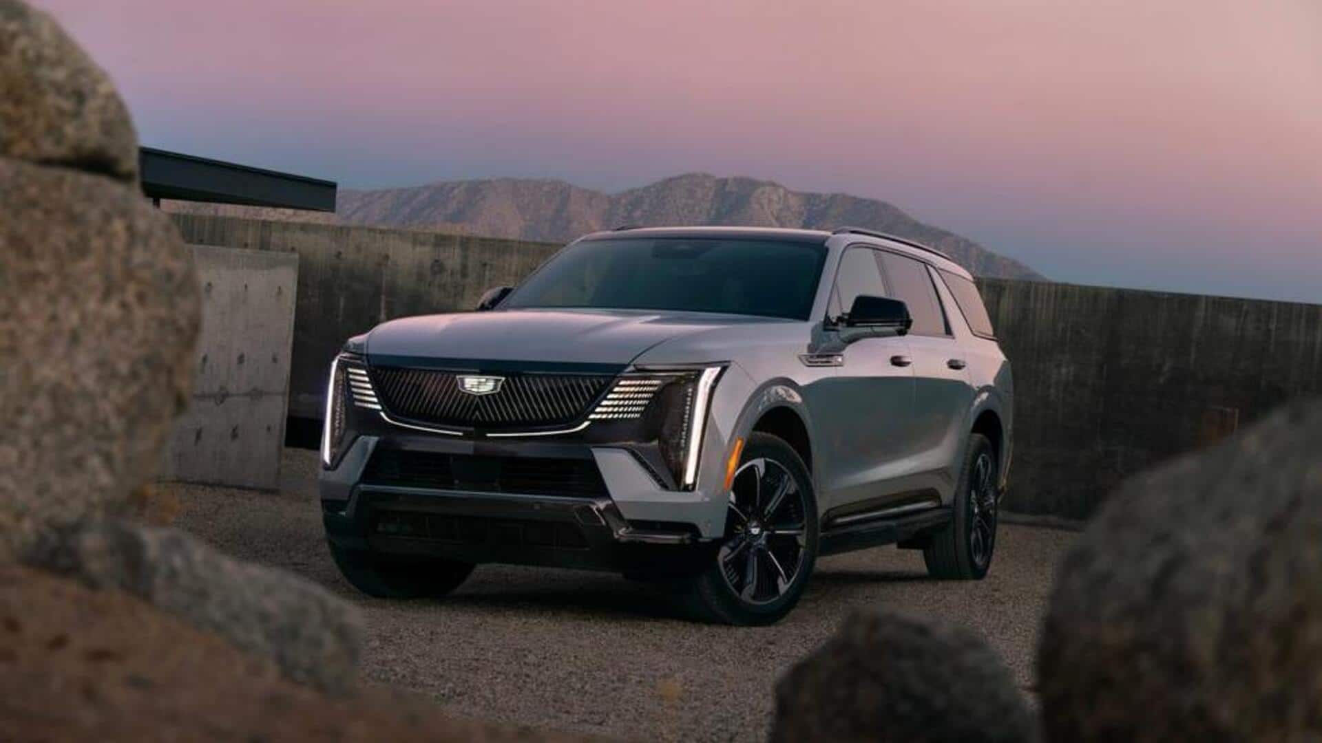 Cadillac's latest EV is the longest SUV ever built