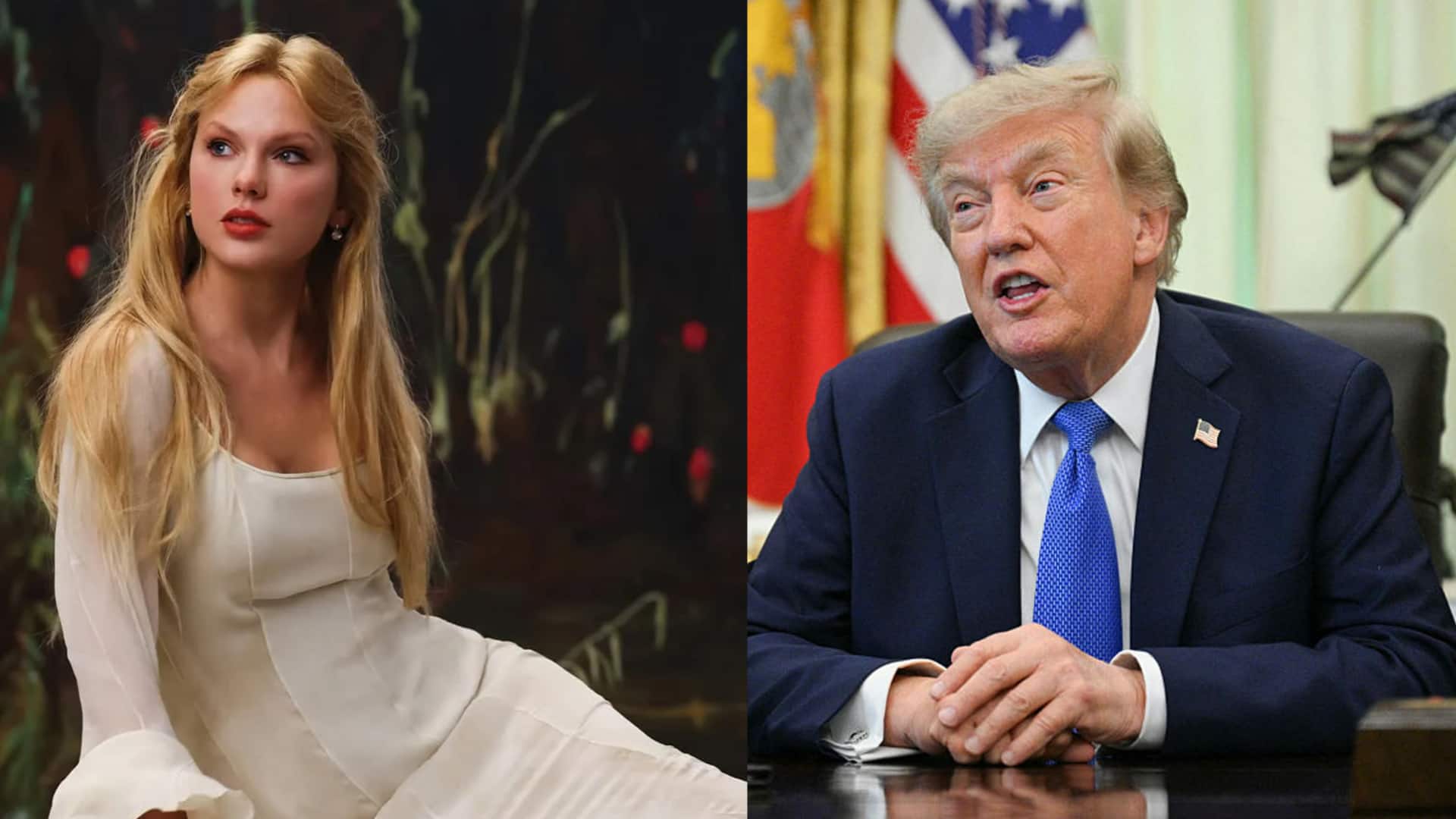 Trump's TikTok featuring Taylor Swift's 'August' gets muted
