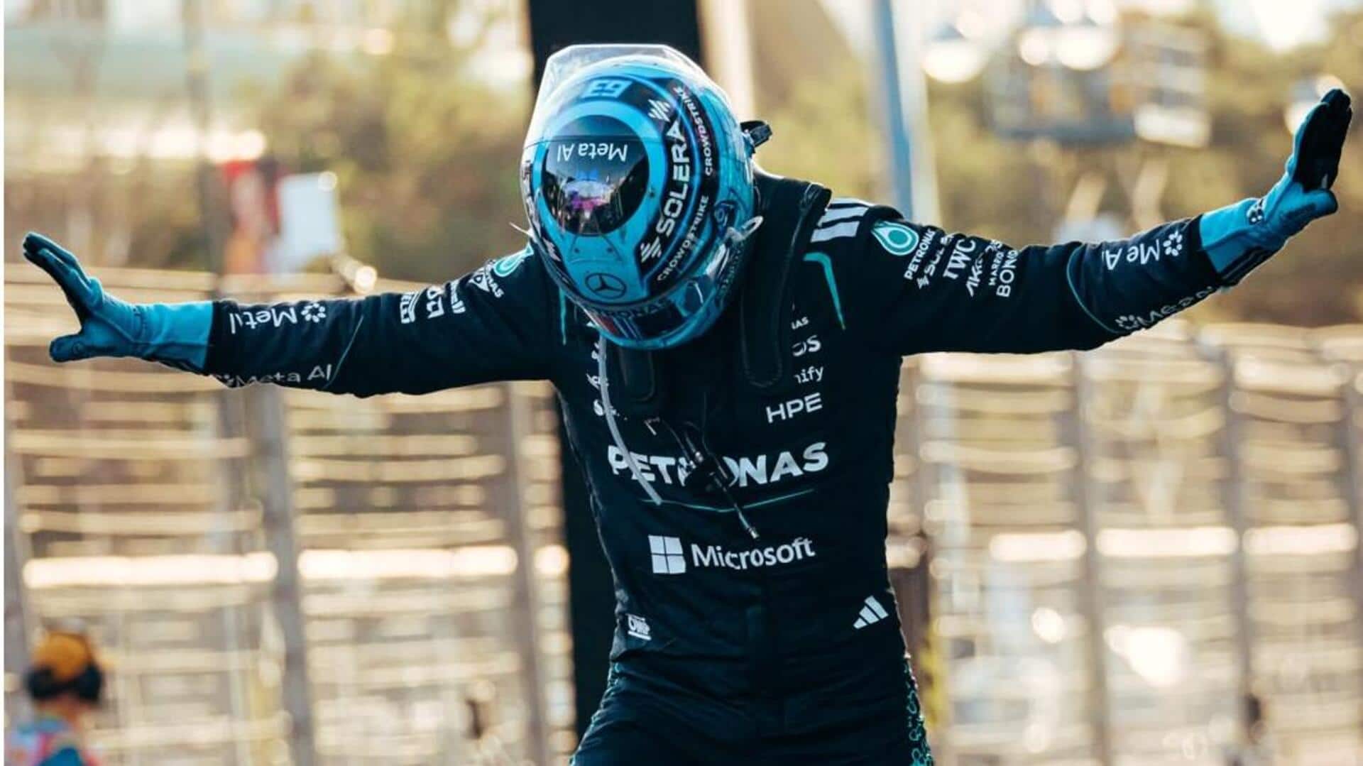 Formula 1: George Russell wins the 2026 Azerbaijan Grand Prix
