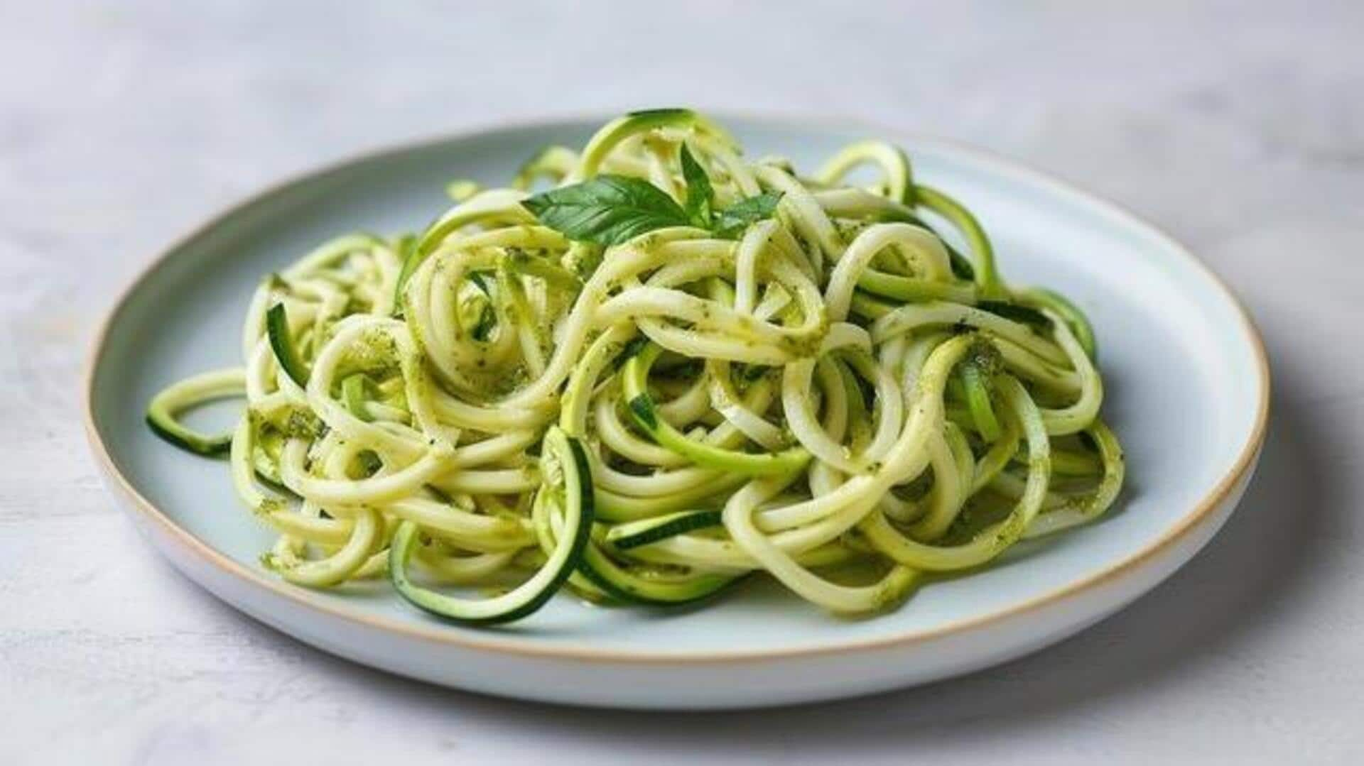 Spiralized sensations: Cooking with zoodles