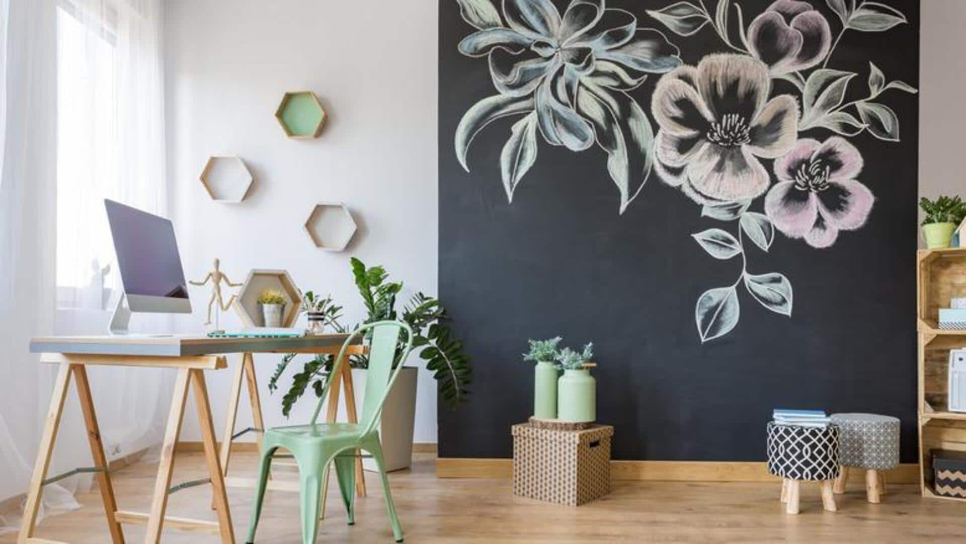 Chalkboard walls: A fun and functional decor idea