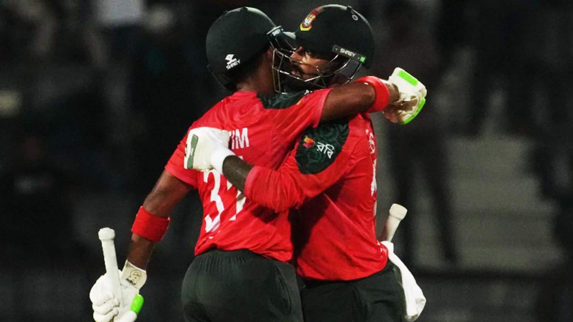 Bangladesh's Tanzid Hasan gets past 2,000 T20 runs: Key stats Bangladesh's Tanzid Hasan gets past 2,000 T20 runs: Key stats