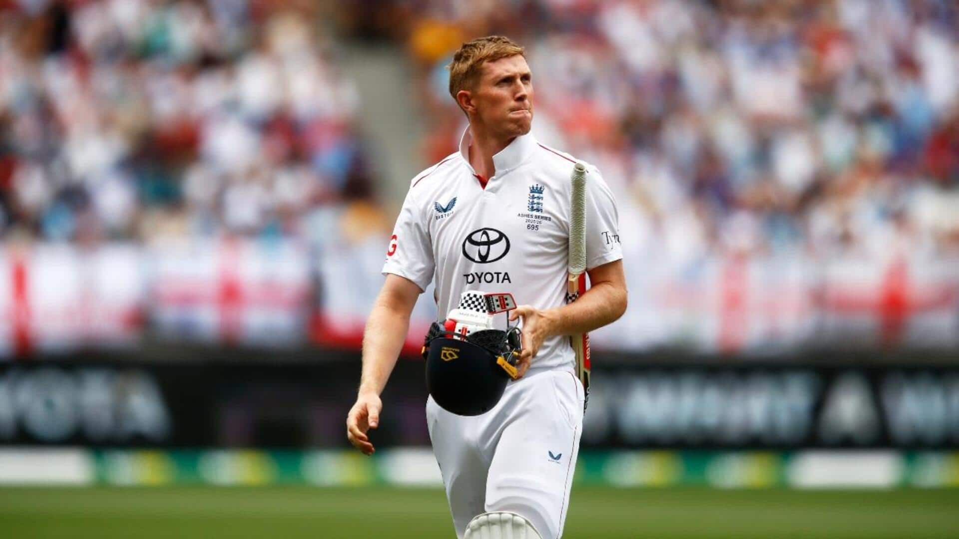 Listing England openers with twin ducks in an Ashes Test