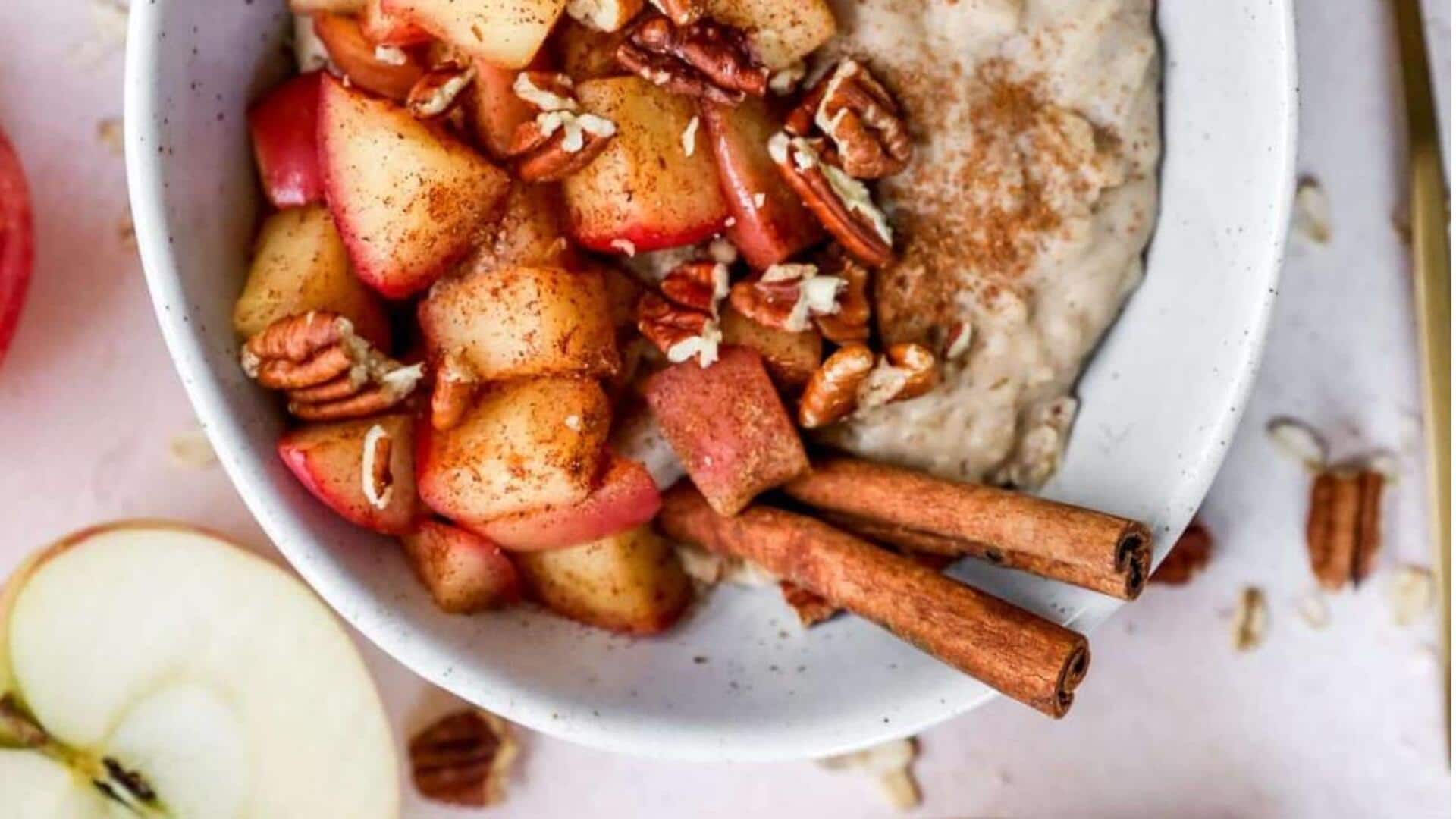 Apple and cinnamon: A match made in dessert heaven