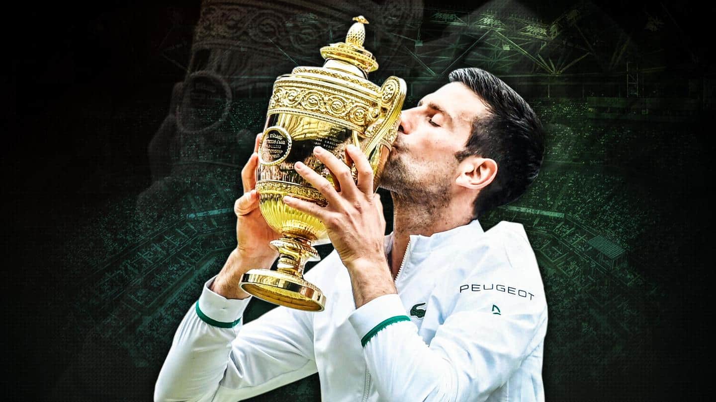 After winning Wimbledon, Novak Djokovic qualifies for 2021 ATP Finals