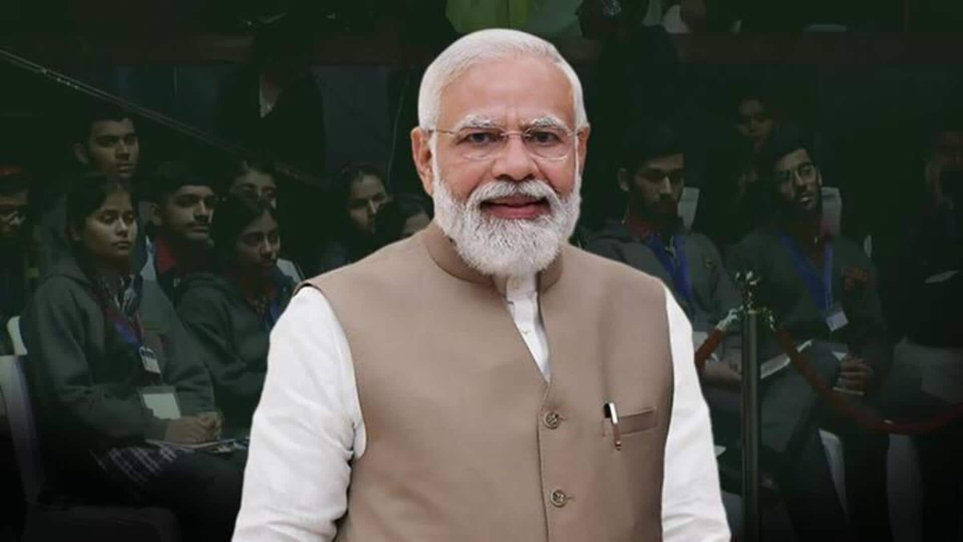 'Compete with yourself': PM Modi at 7th 'Pariksha Pe Charcha'