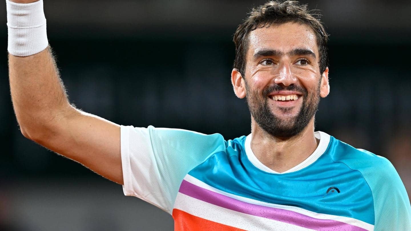 2022 French Open: Marin Cilic knocks out Russia's Daniil Medvedev