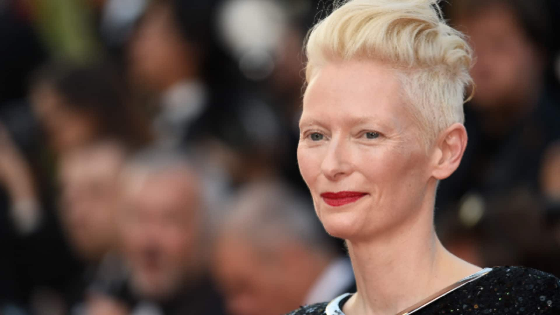 Androgynous style reinvented by Tilda Swinton