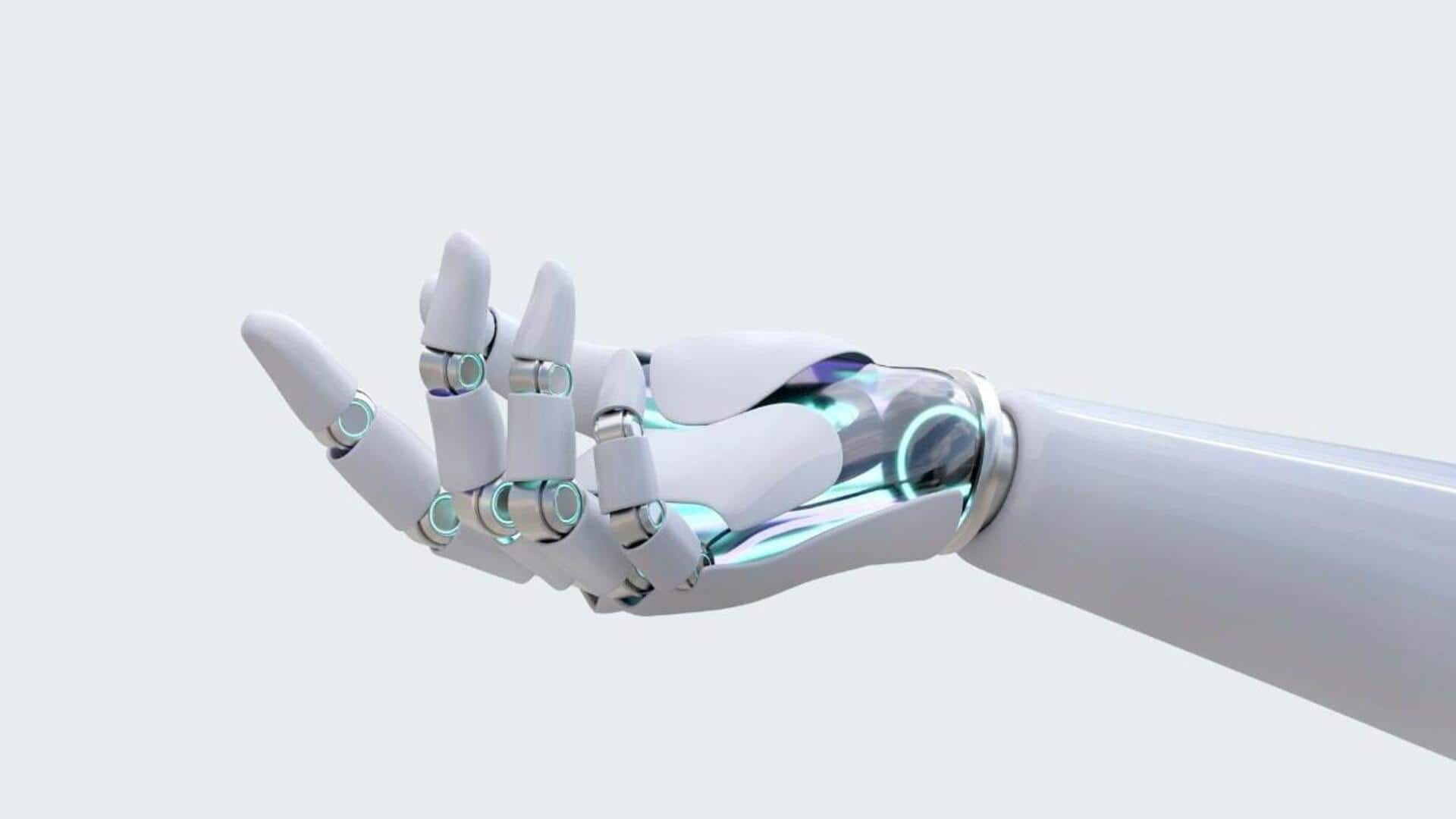 This sensor can help robots 'feel' objects without touching