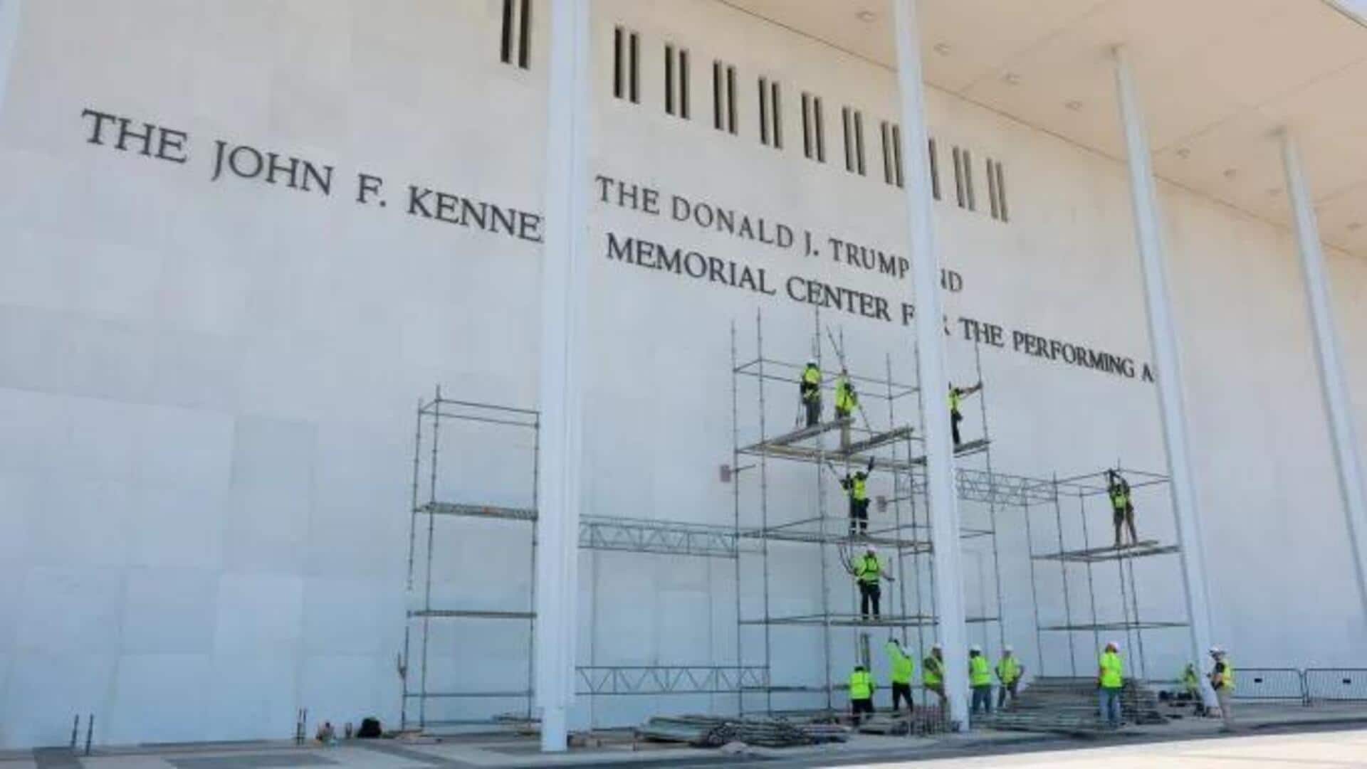 Kennedy Center facing 'collapse,' Trump offers help on one condition