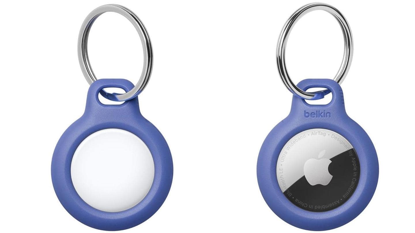 Belkin offers a simple keychain and a strap for AirTag Belkin offers a simple keychain and a strap for AirTag