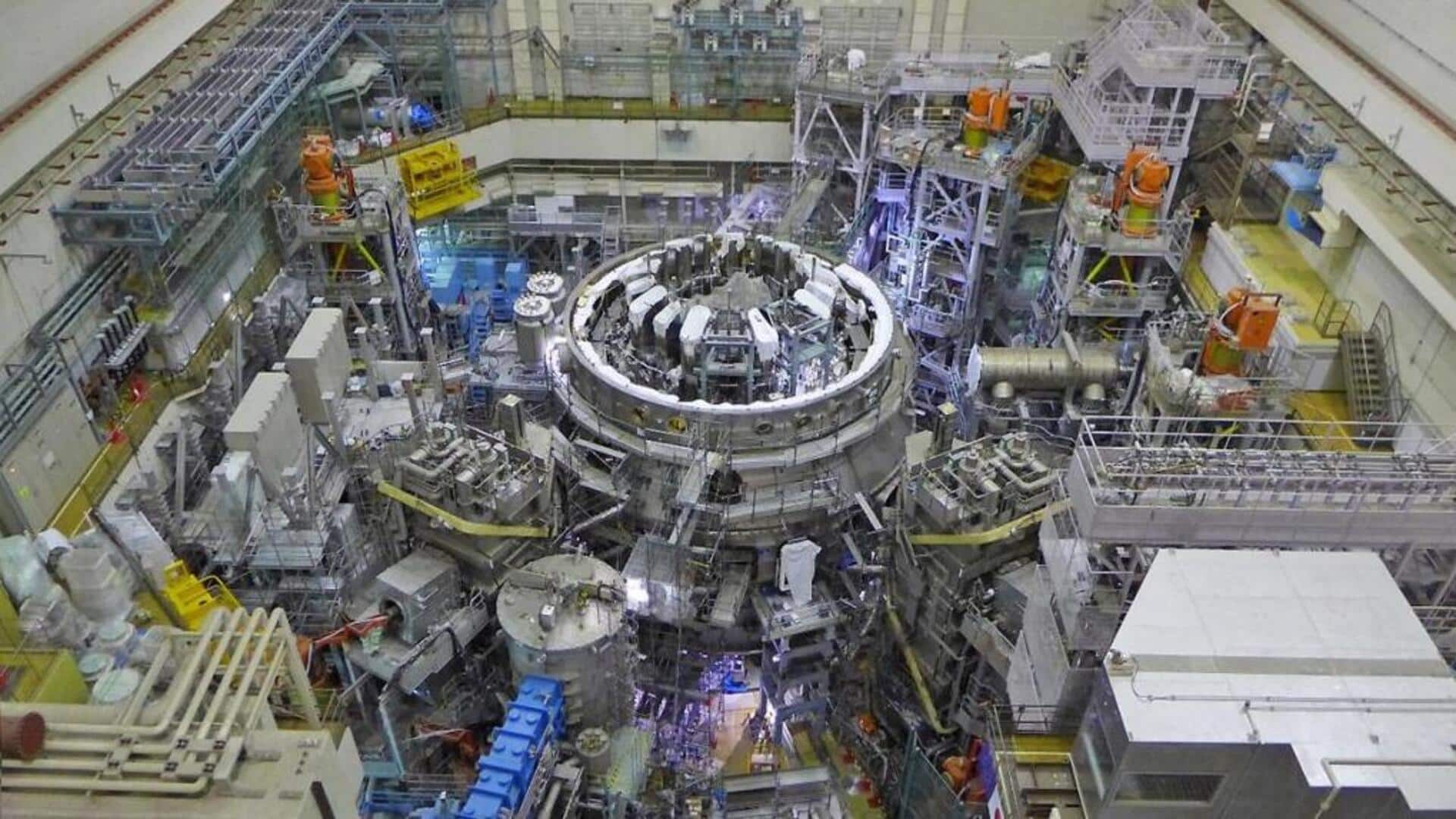 Top 5 facts about world's largest nuclear fusion reactor