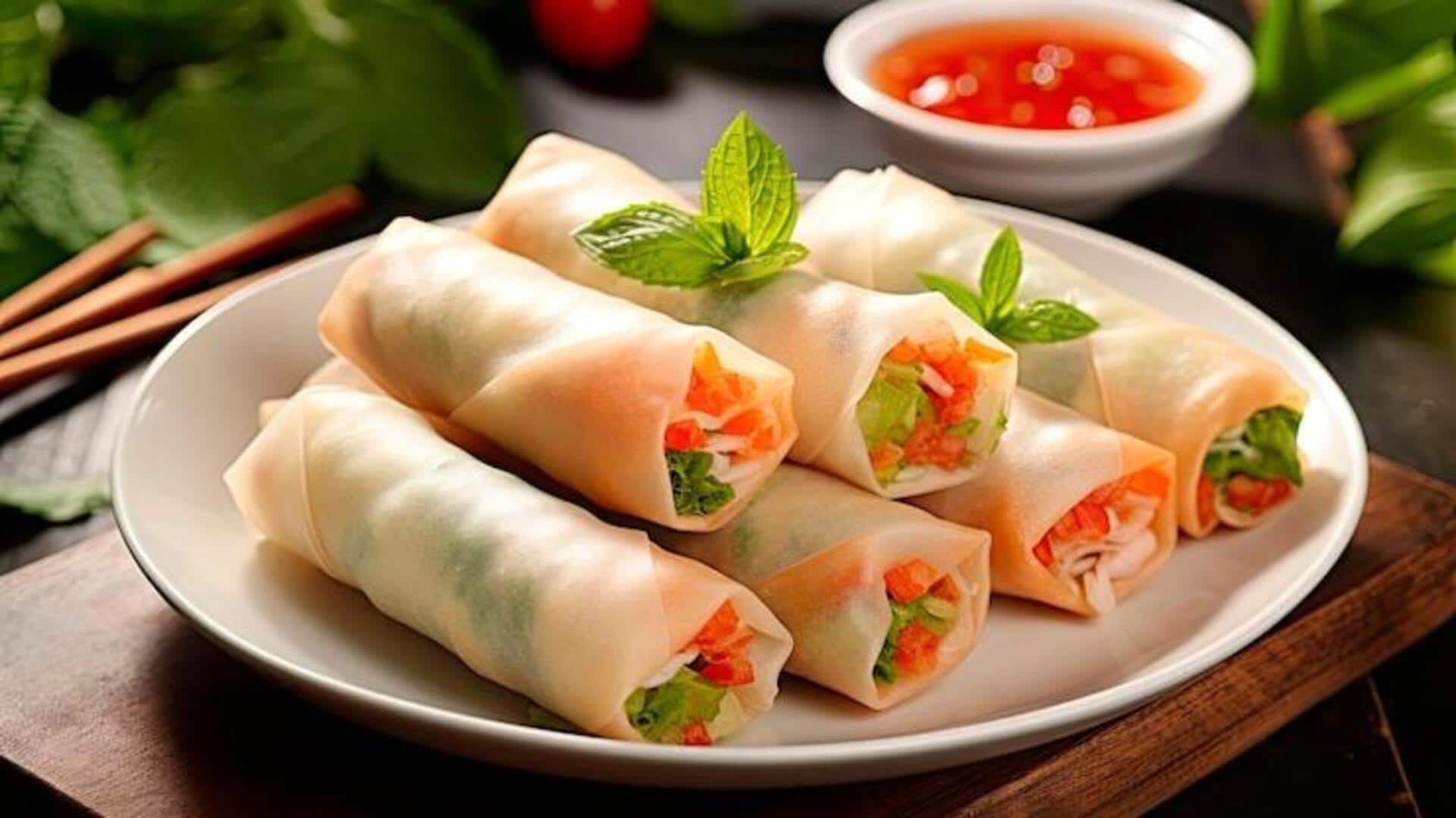 How to make Vietnamese spring rolls at home: Step-by-step recipe