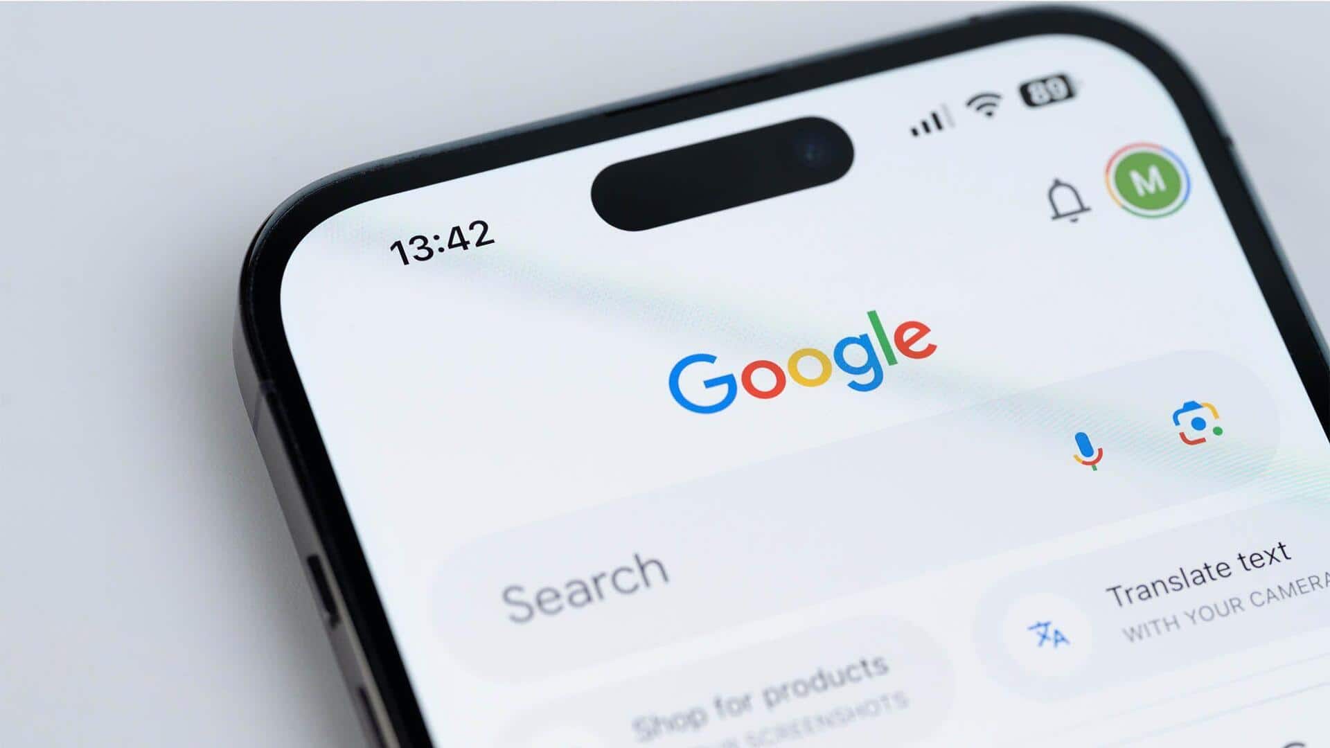 Google app on iPhone explains difficult text in simple words Google app on iPhone explains difficult text in simple words