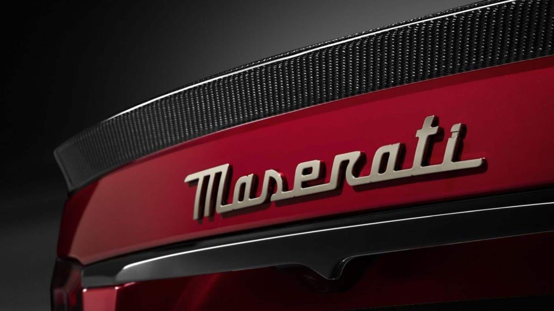 Maserati planning full petrol, hybrid, and electric lineup for India Maserati planning full petrol, hybrid, and electric lineup for India