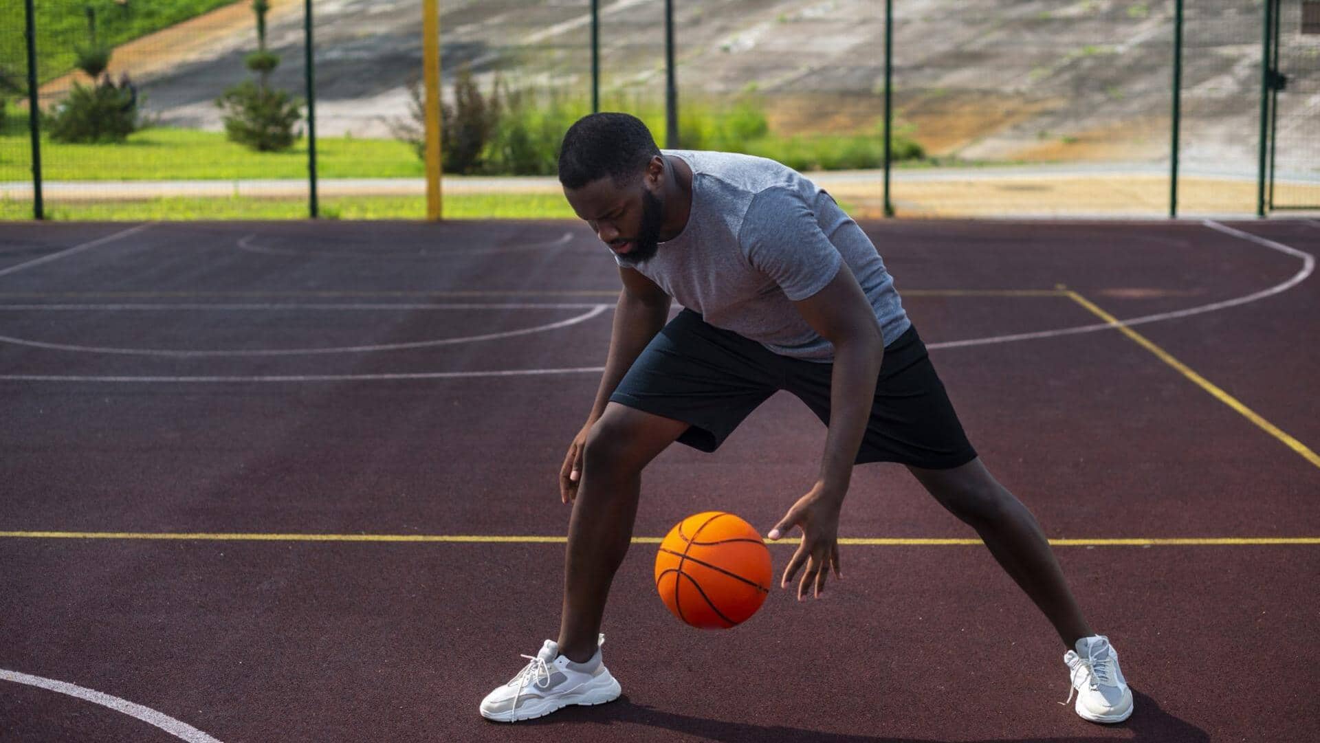 Dribbling a basketball is not just a fun activity