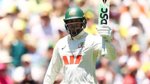 Ashes: Usman Khawaja revives Test career with half-century in Adelaide