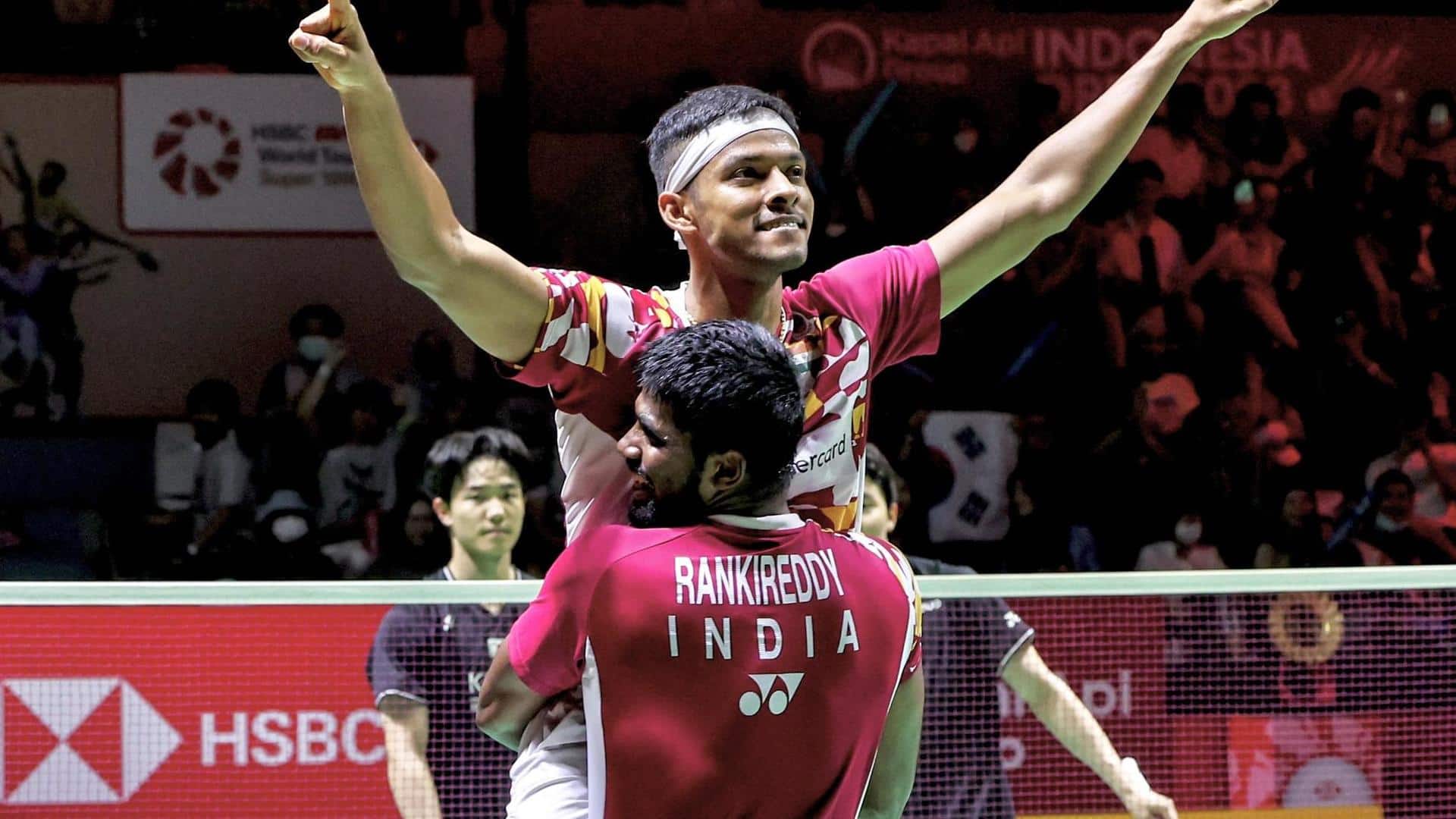 Rankireddy-Shetty become first Indian doubles pair to win Indonesia Open