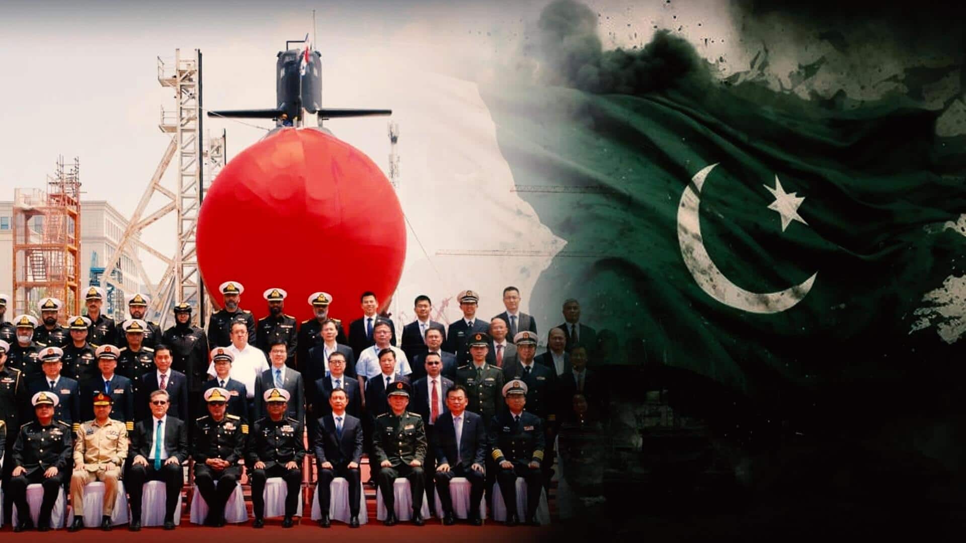 China delivers first Hangor-class submarines to Pakistan