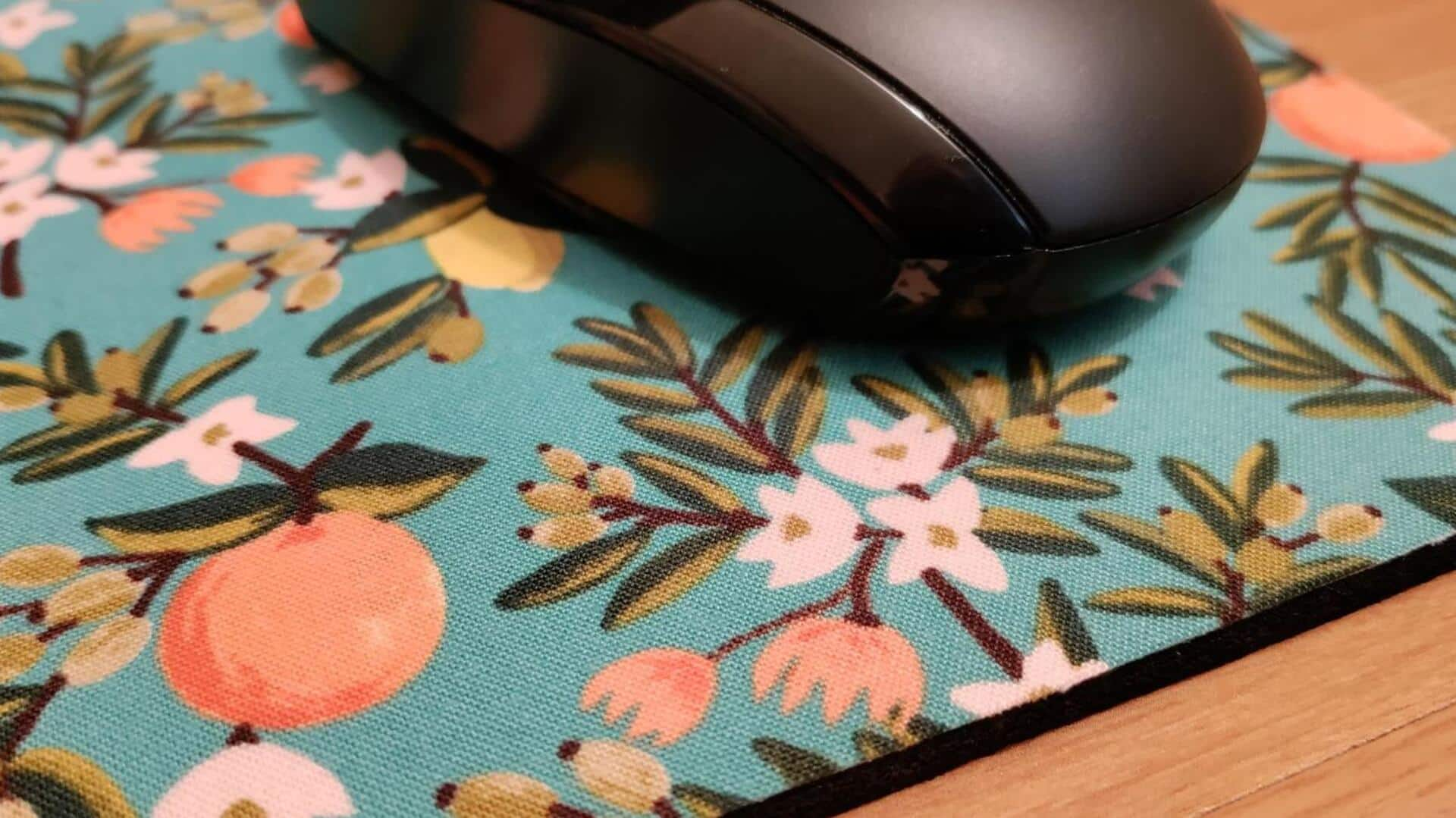 How to make a DIY fabric mouse pad: Step-by-step instructions