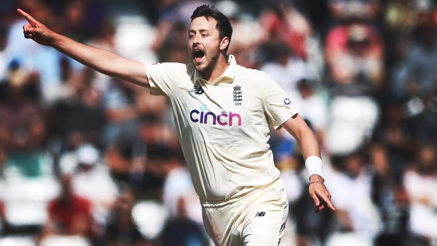 Decoding the stats of Ollie Robinson in Test cricket