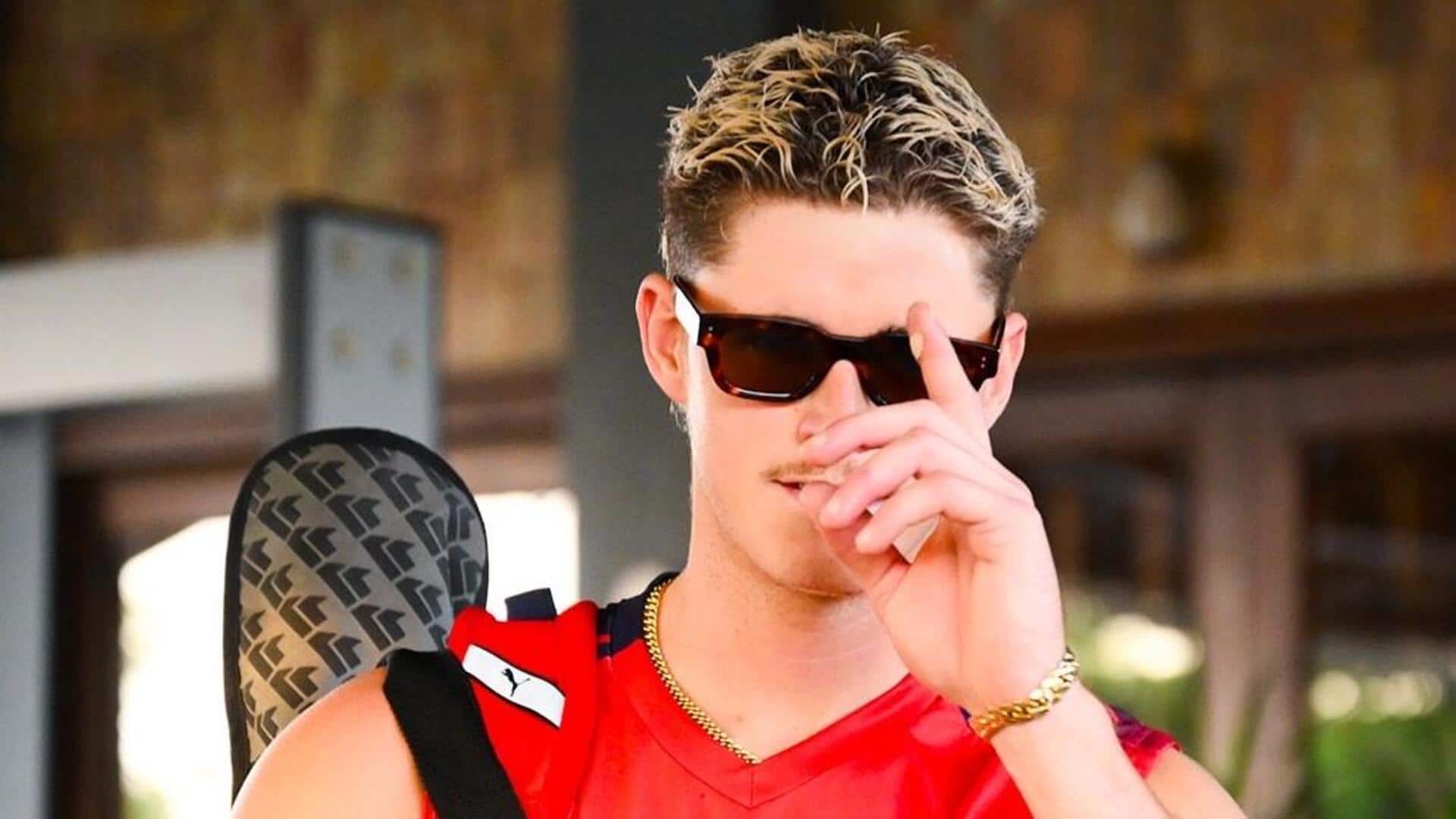 Jacob Bethell to fly back home after sustaining finger injury