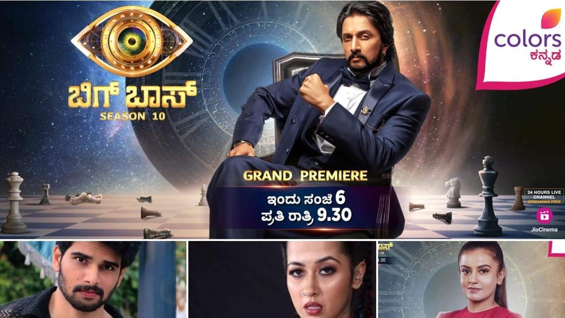 Kichcha Sudeep's 'Bigg Boss Kannada 10': Confirmed contestants, OTT details