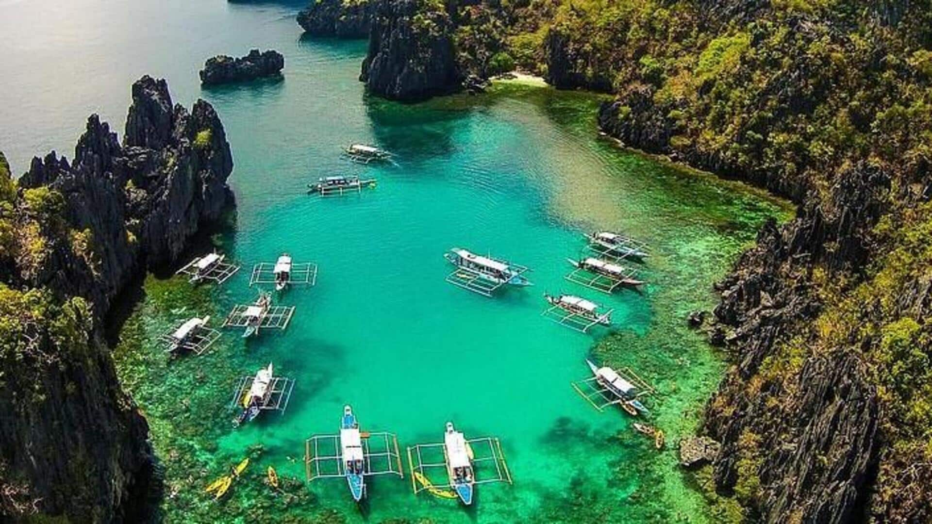 Unveil Palawan's hidden underground rivers and caves