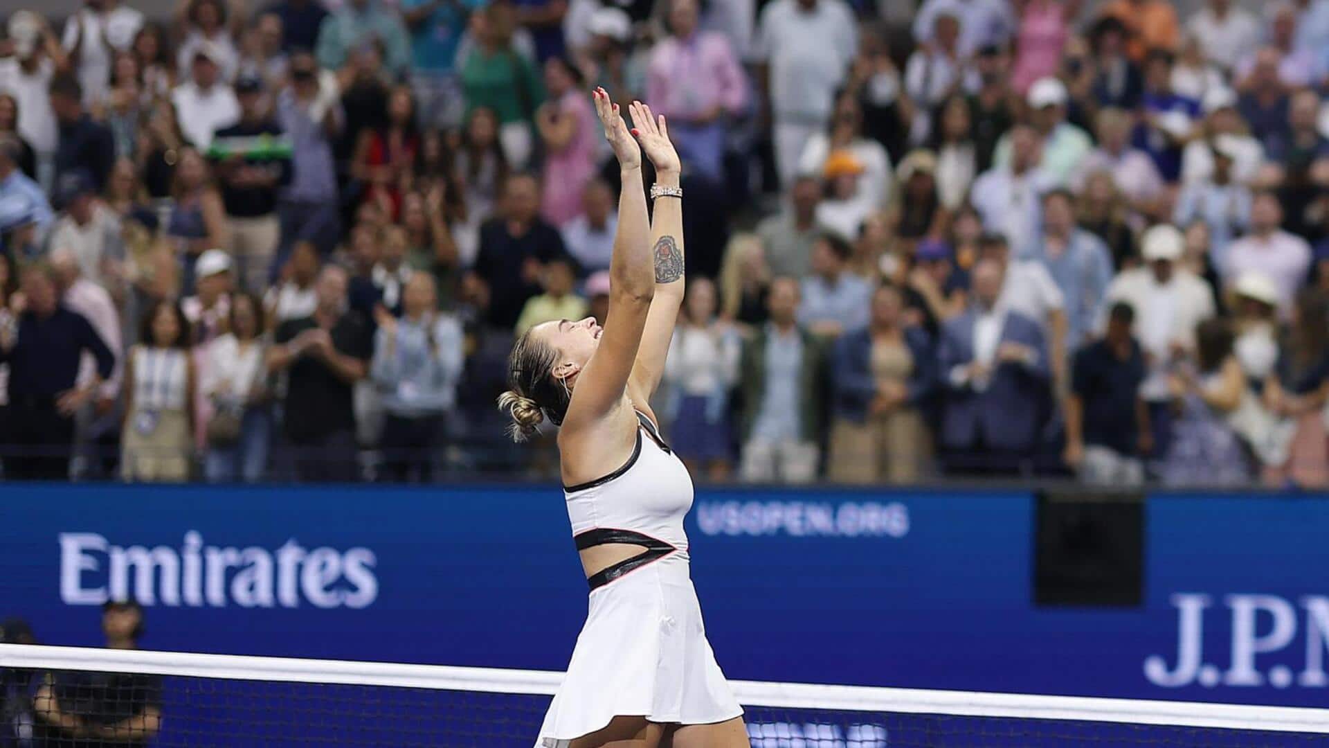 By the numbers: Sabalenka completes 100 Grand Slam match wins By the numbers: Sabalenka completes 100 Grand Slam match wins
