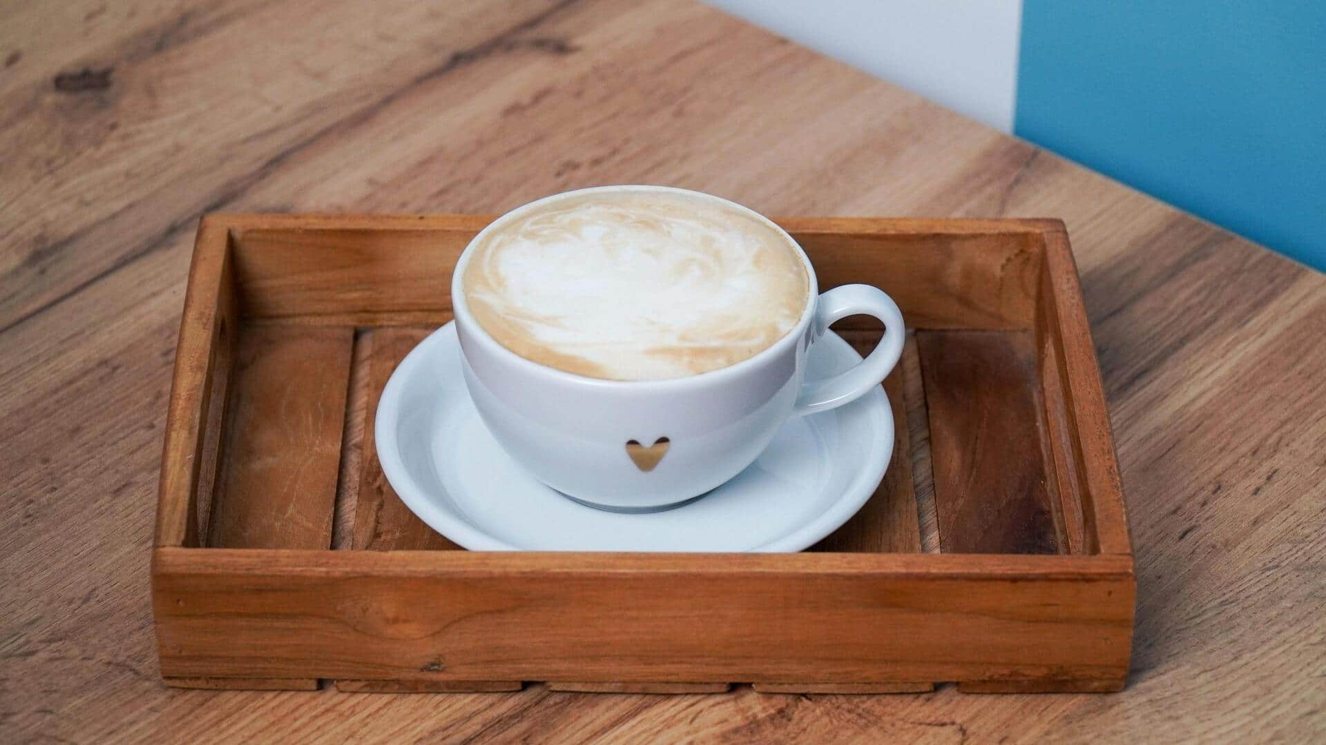How to create beautiful ombre art on coffee trays 