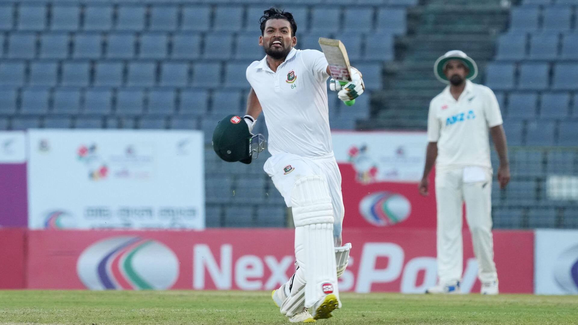 1st Test: Bangladesh gain massive lead; NZ bowlers toil