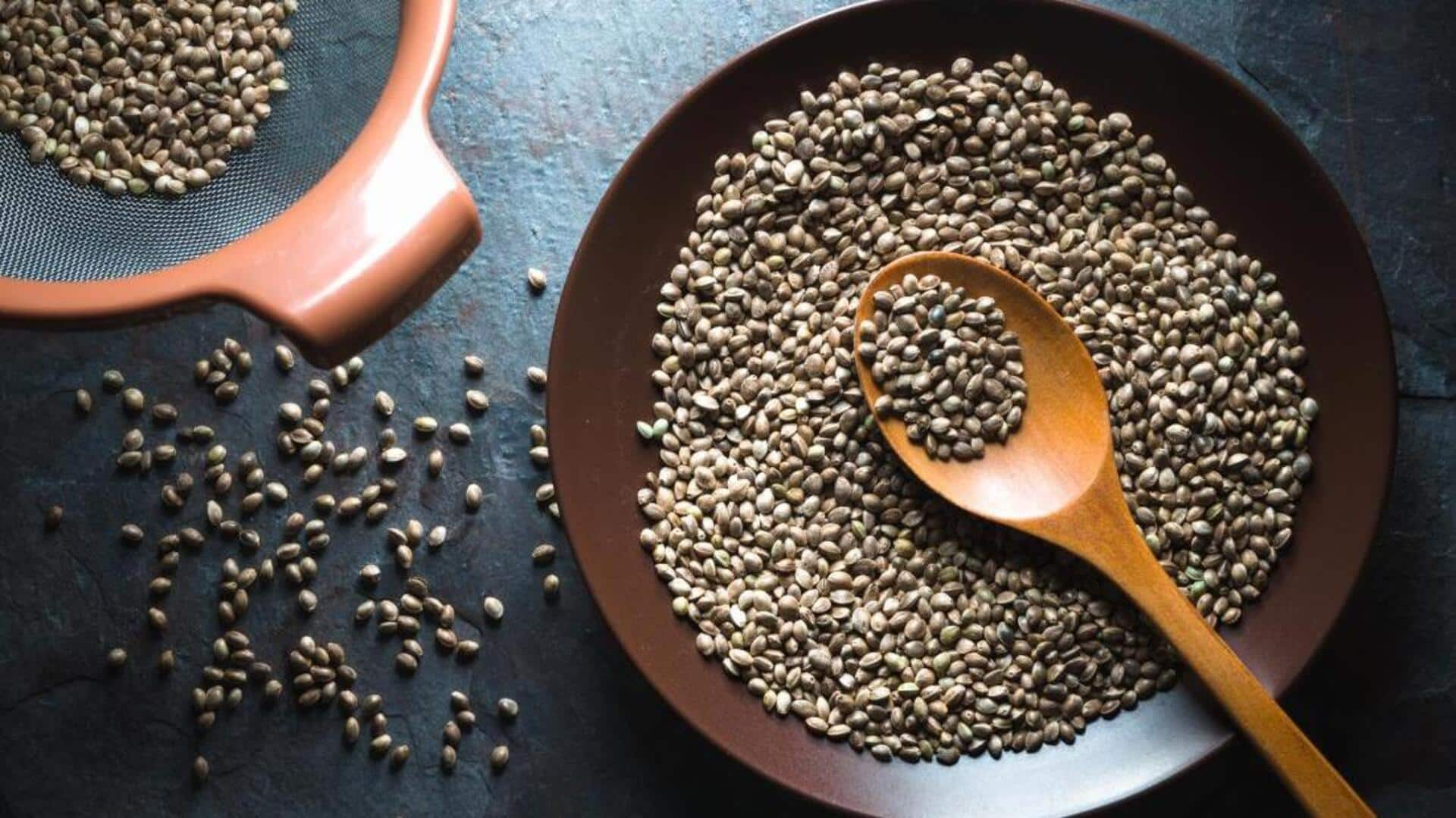 Nourishing nibbles: Cooking with hemp seeds