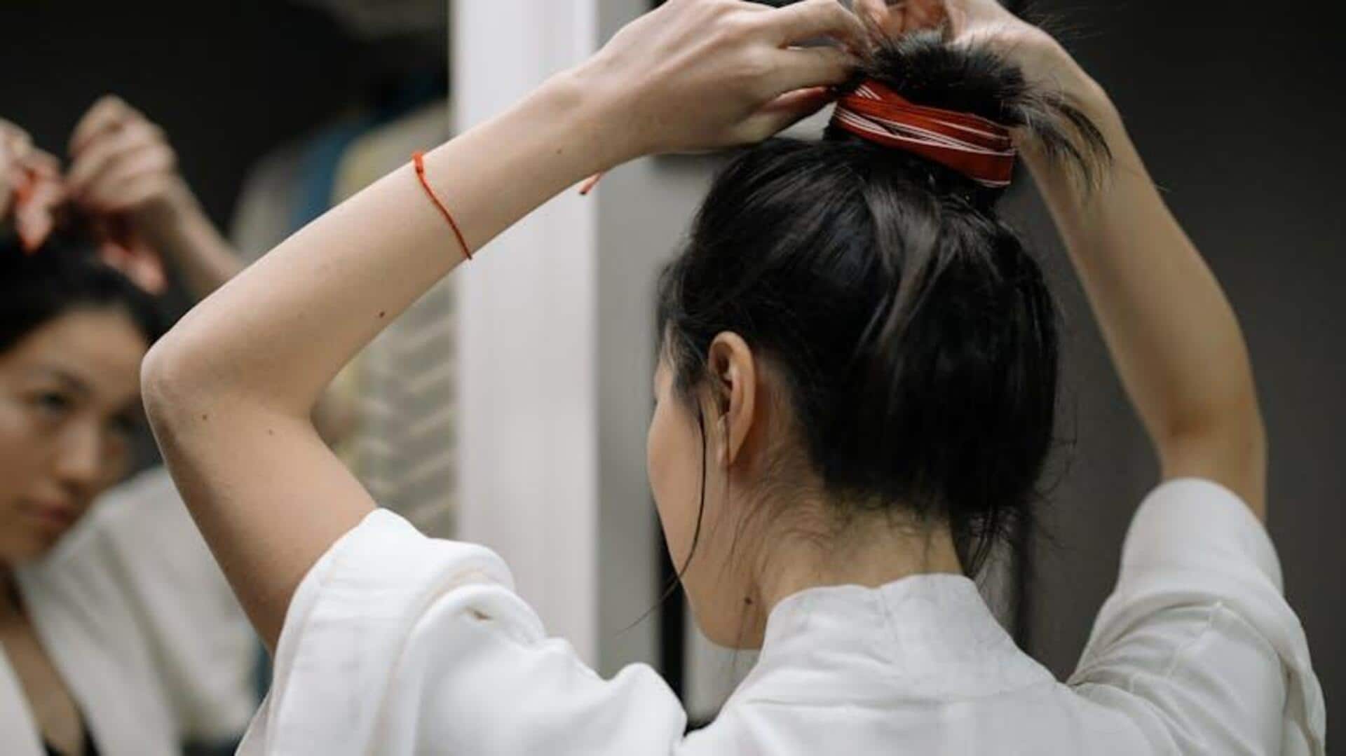 Turn old scarves into chic hair accessories: Here's how Turn old scarves into chic hair accessories: Here's how