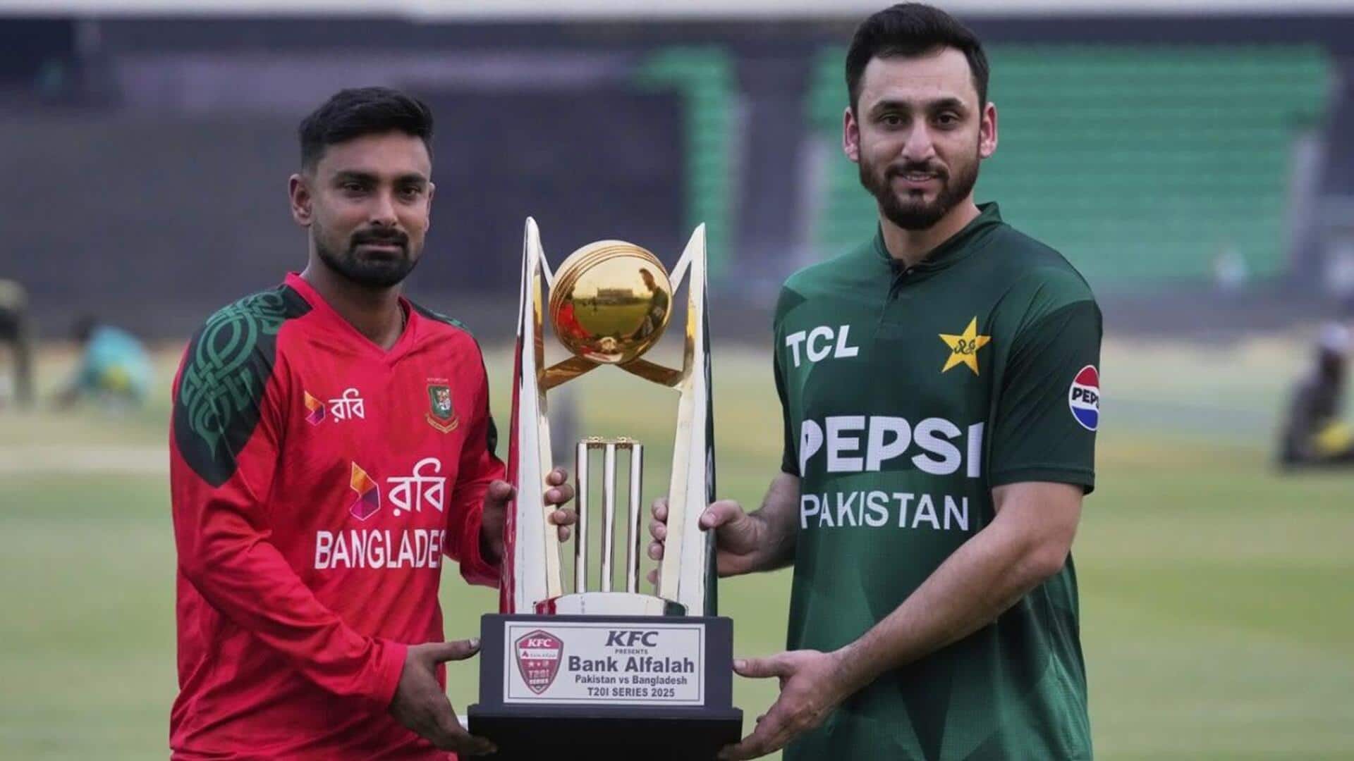 Bangladesh win their maiden T20I series against Pakistan: Stats Bangladesh win their maiden T20I series against Pakistan: Stats