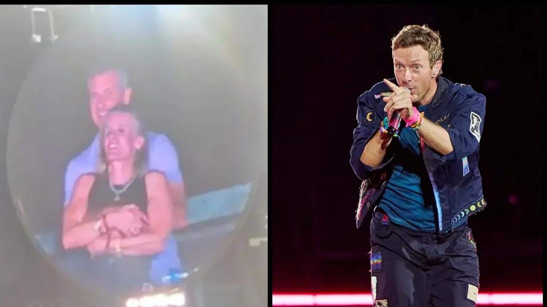 Chris Martin addresses 'kiss cam' controversy; here's what he said